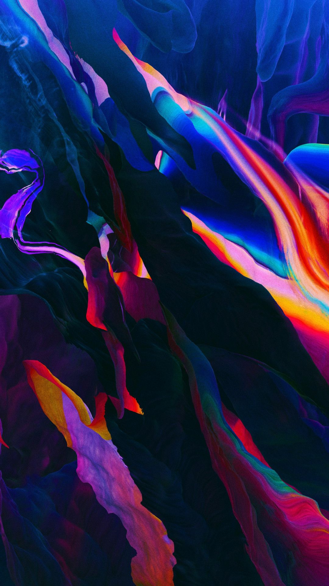 Astratto colorato fluido, 1080x1920 Full HD Verticale, Smartphone