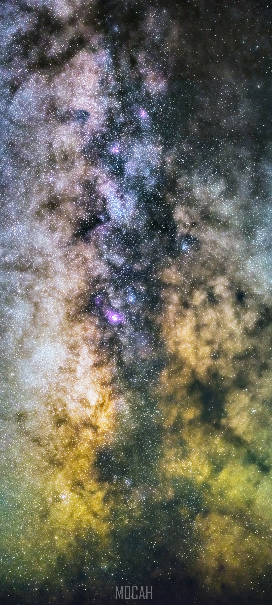 Via Lattea galassia stellata, 1080x2400 Verticale, Telefono