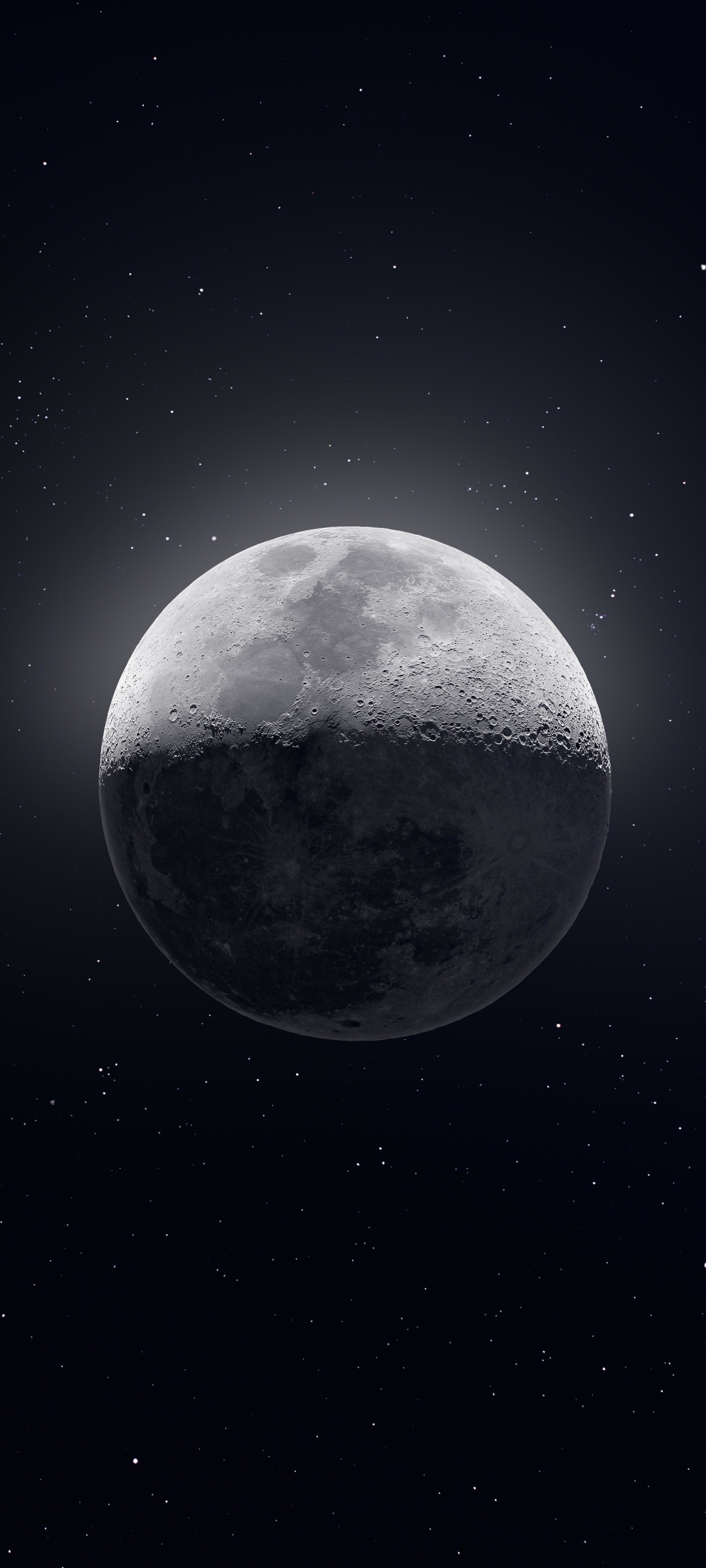 Luna scura con stelle, 1080x2400 Verticale, Xiaomi