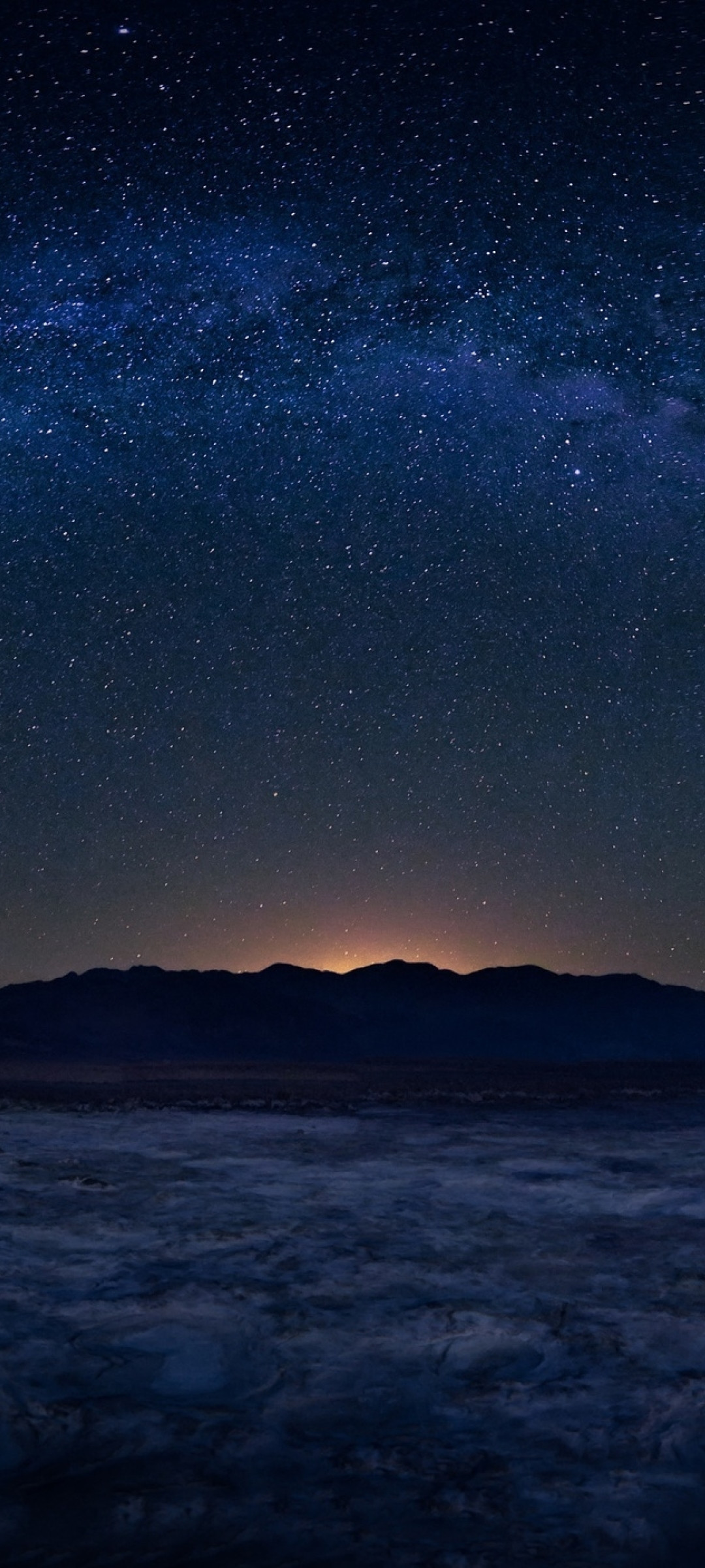 Via Lattea cielo stellato notturno, 1080x2400 Full HD Verticale, iPhone