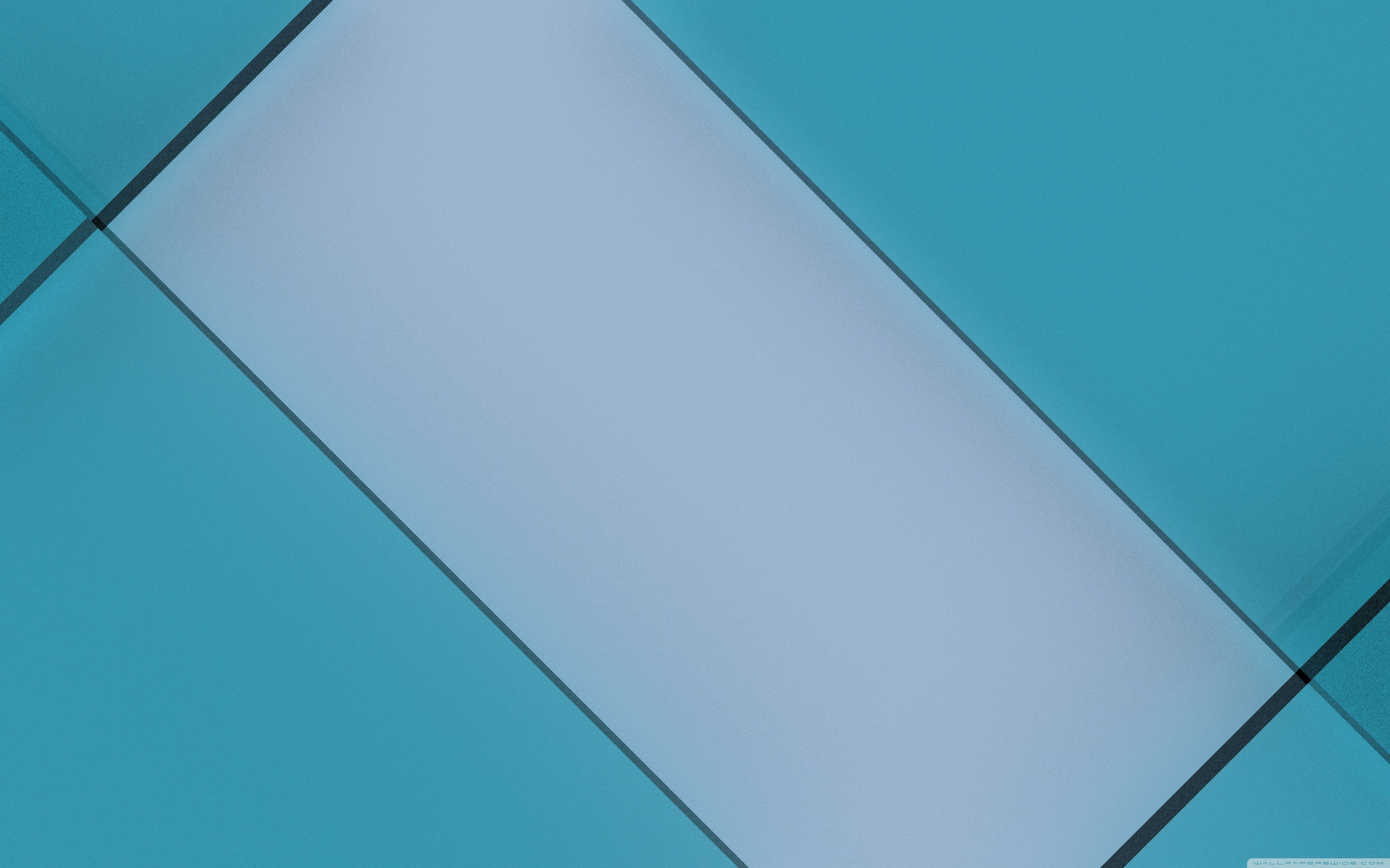 Vetro geometrico astratto turchese, 3840x2400 Ultra HD, Monitor 4K
