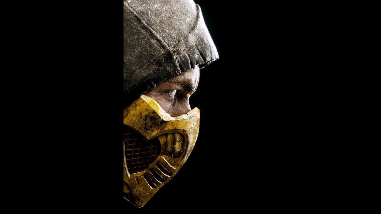 Scorpion Mortal Kombat maschera gialla, ninja, 1280x720 720p, PC