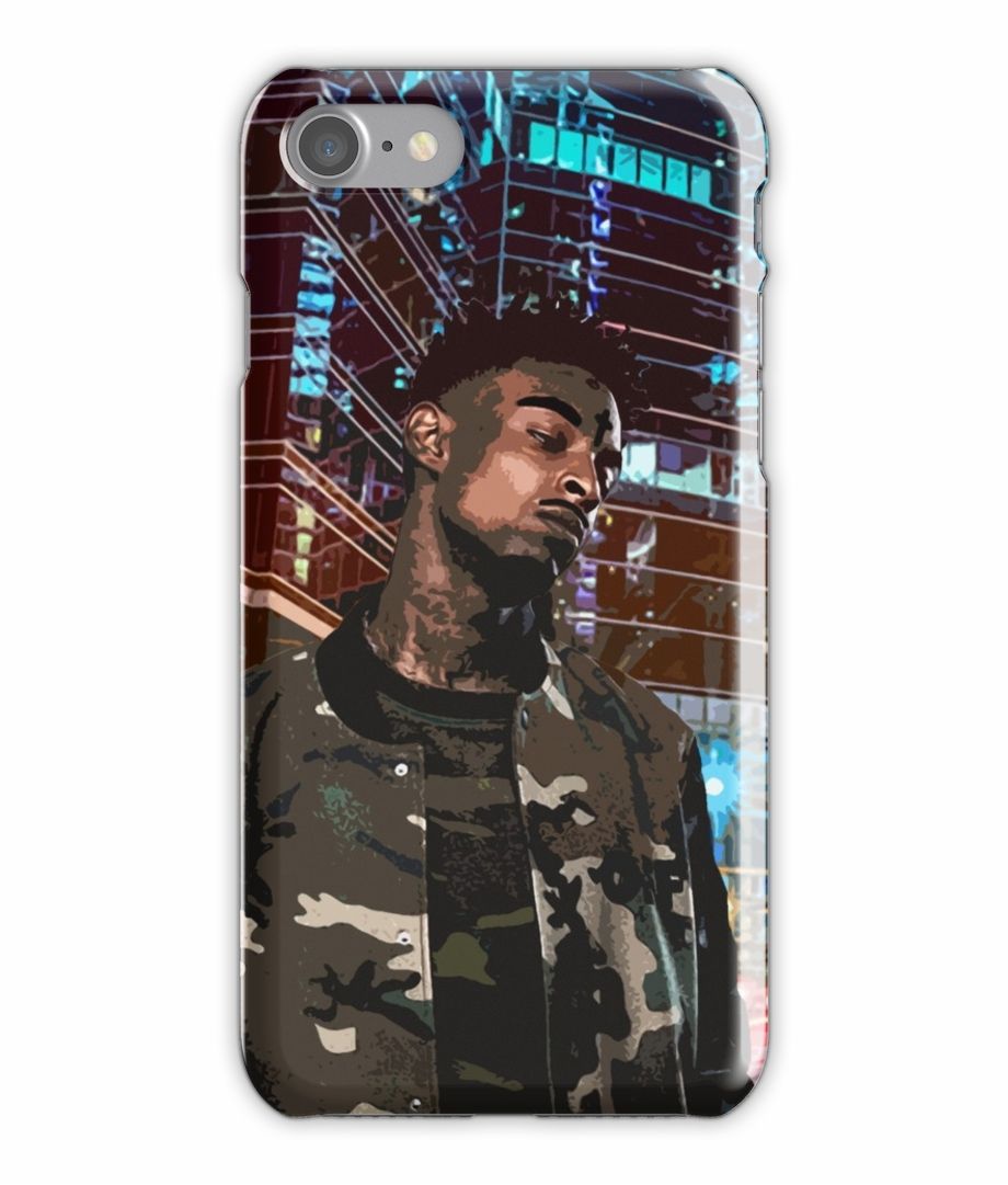 21 Savage cartoon sfondo rosso, 1280x720 HD, Desktop