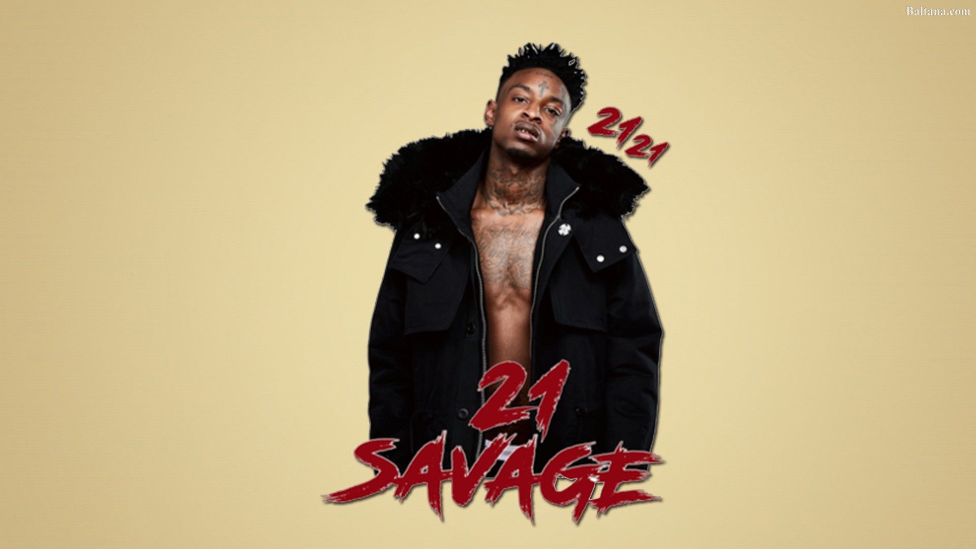 Cartoon 21 Savage ISSA pattern, 1080x1920 Full HD Verticale, Smartphone