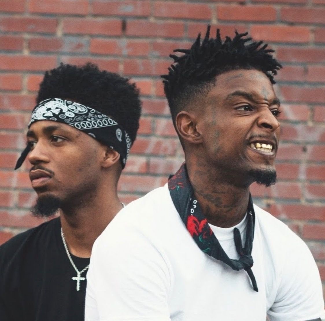 21 Savage e Metro Boomin, hip hop, 1124x1110 HD, Laptop