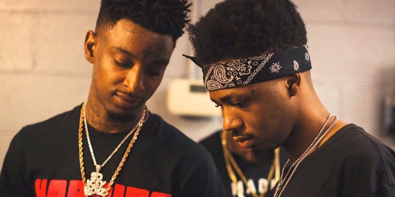 21 Savage e Metro Boomin, 1300x650 720p, Laptop