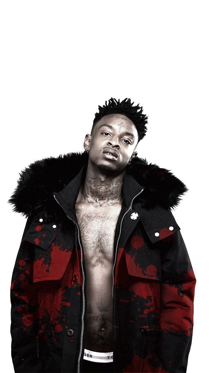 21 Savage ritratto giacca rossa, 1200x675 HD, PC