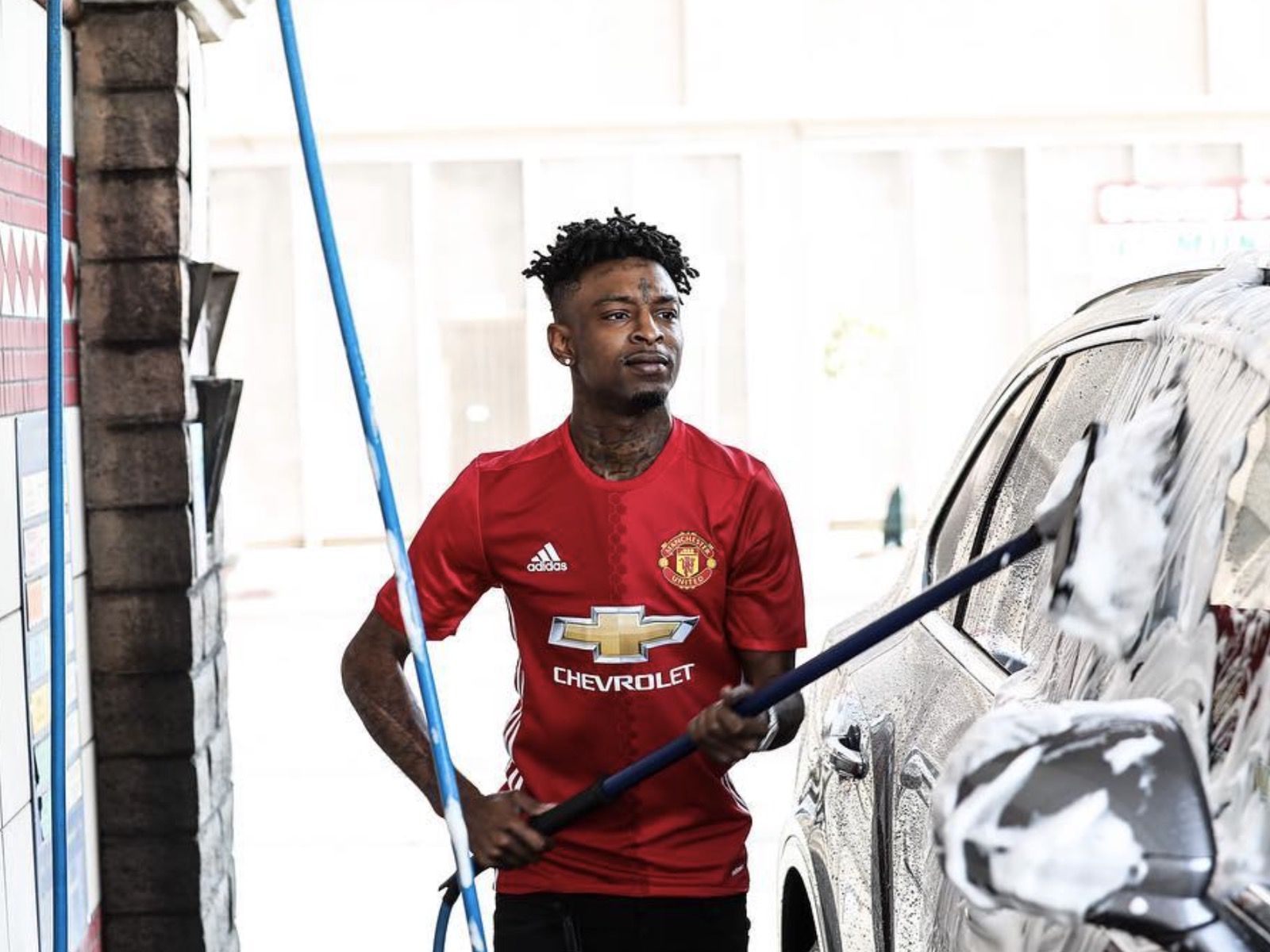 21 Savage ritratto artistico, 800x1400 Full HD Verticale, Smartphone