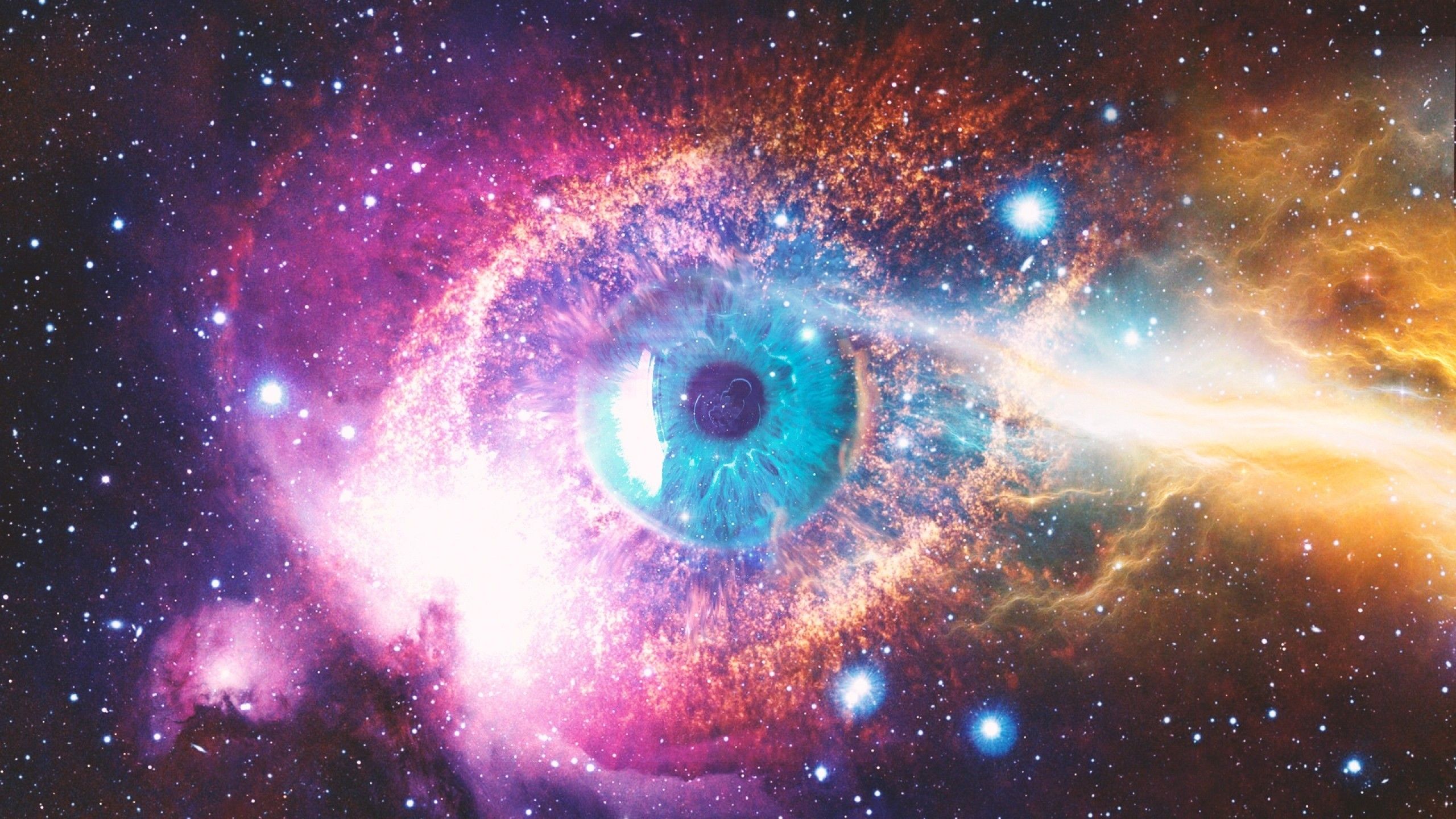 Occhio cosmico galassia, 2560x1440 2K QHD, PC