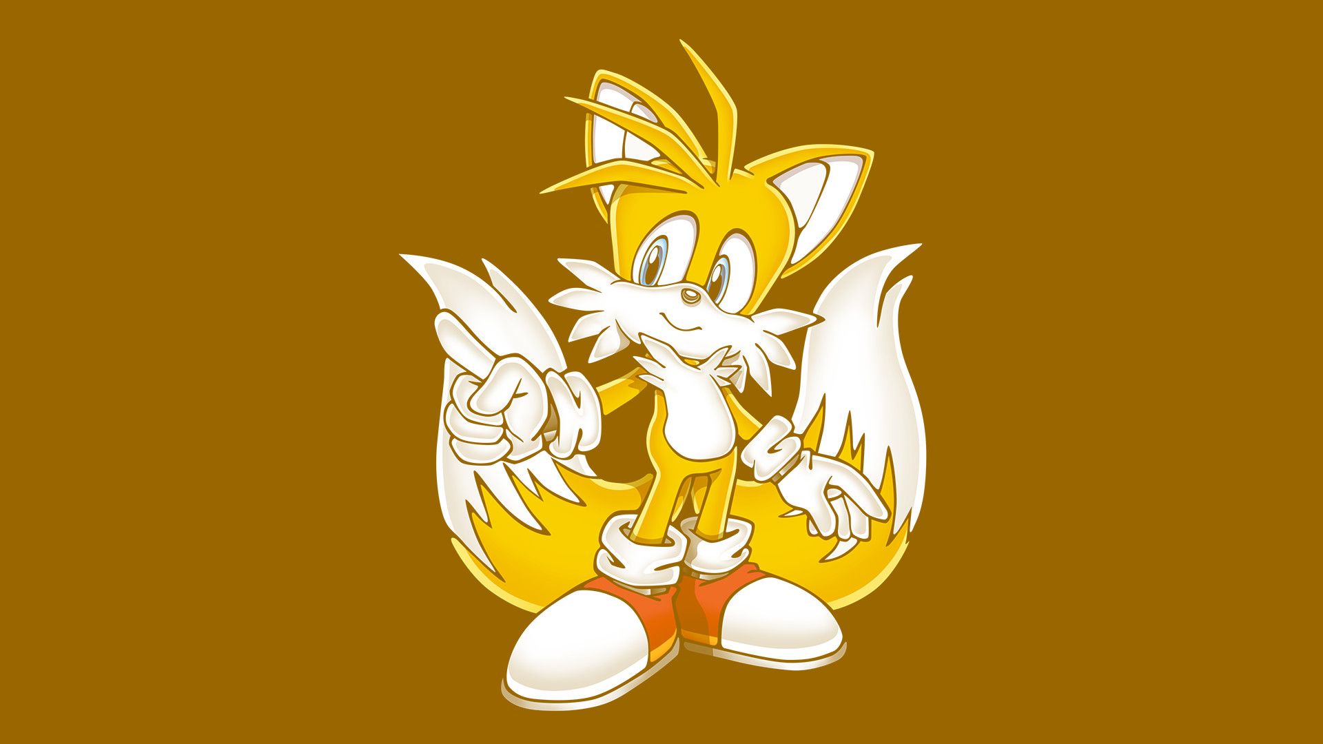 Tails Sonic personaggio arancione, Sega, 1920x1080 Full HD 1080p, Desktop