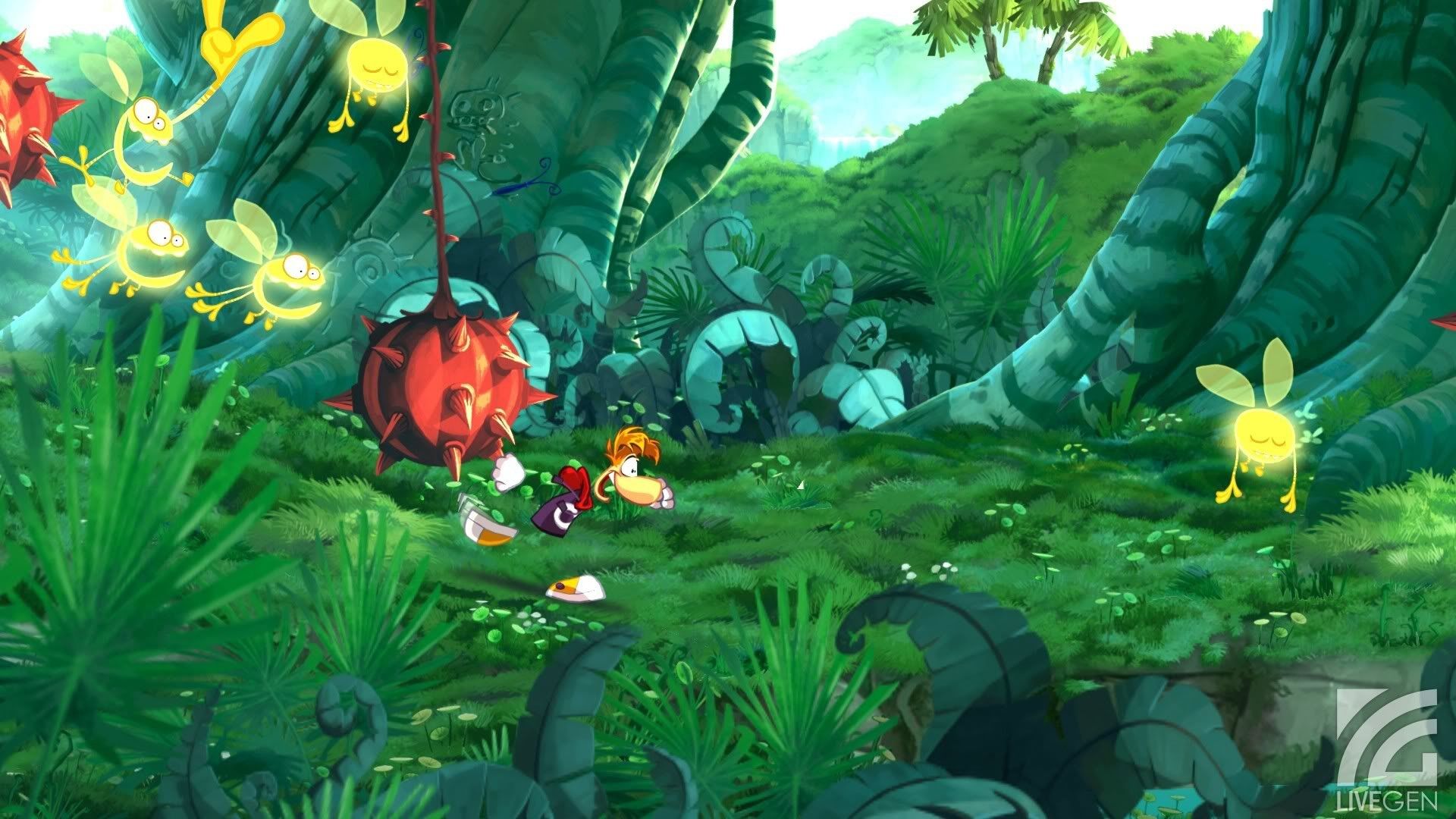 Rayman Legends foresta magica, 1920x1080 1080p, PC