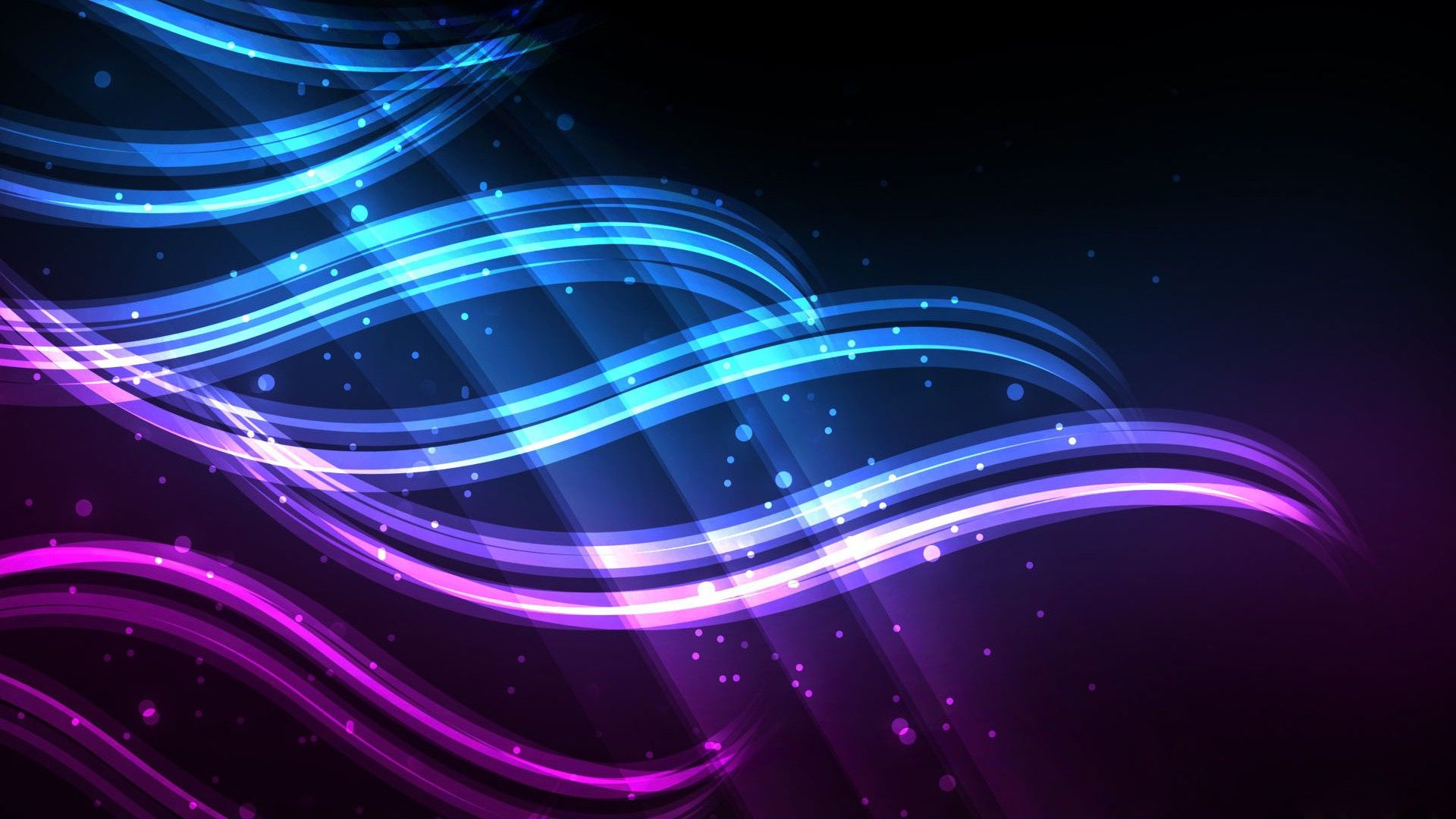 Onde astratte blu e viola, 1920x1080 1080p, PC