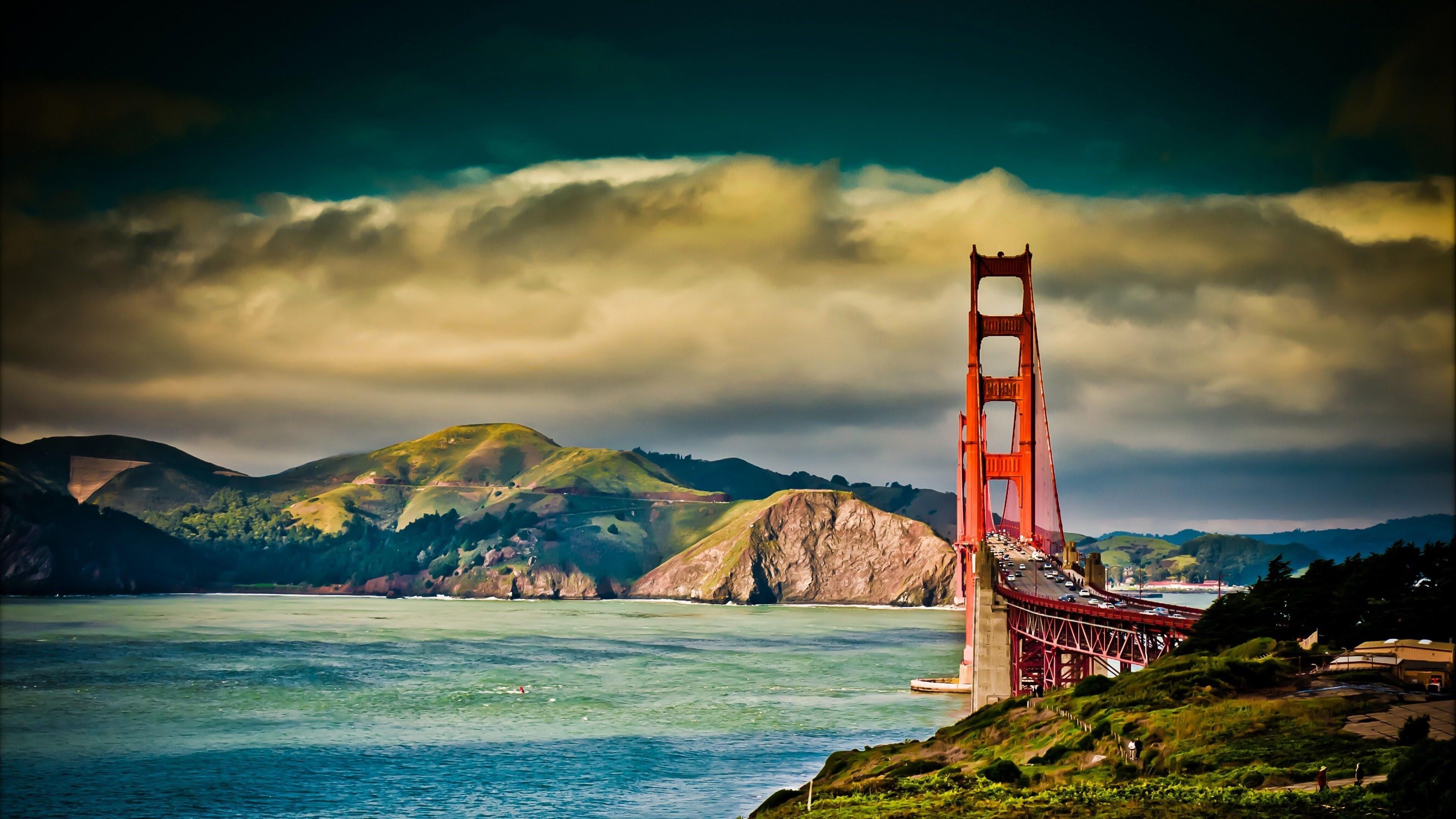 Golden Gate Bridge San Francisco, 3840x2160 4K, Monitor 4K
