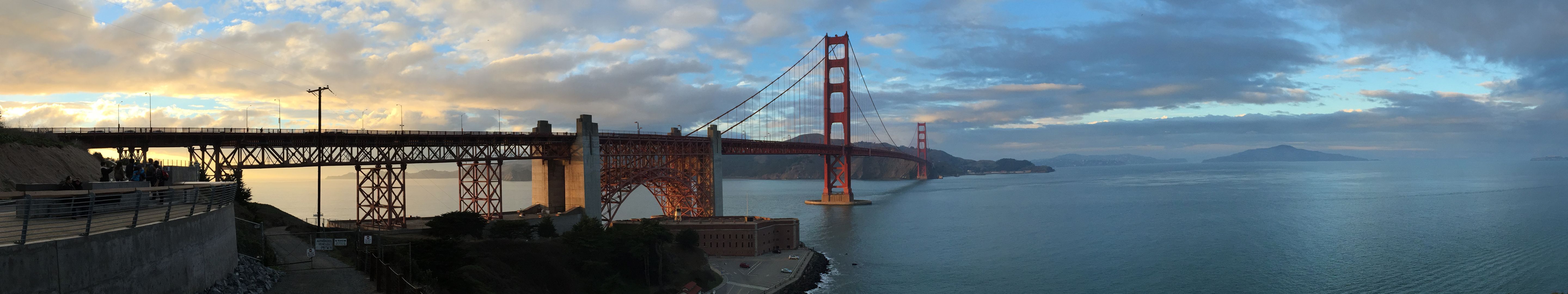 Golden Gate Bridge San Francisco, 5760x1080 Ultrawide, Dual Monitor