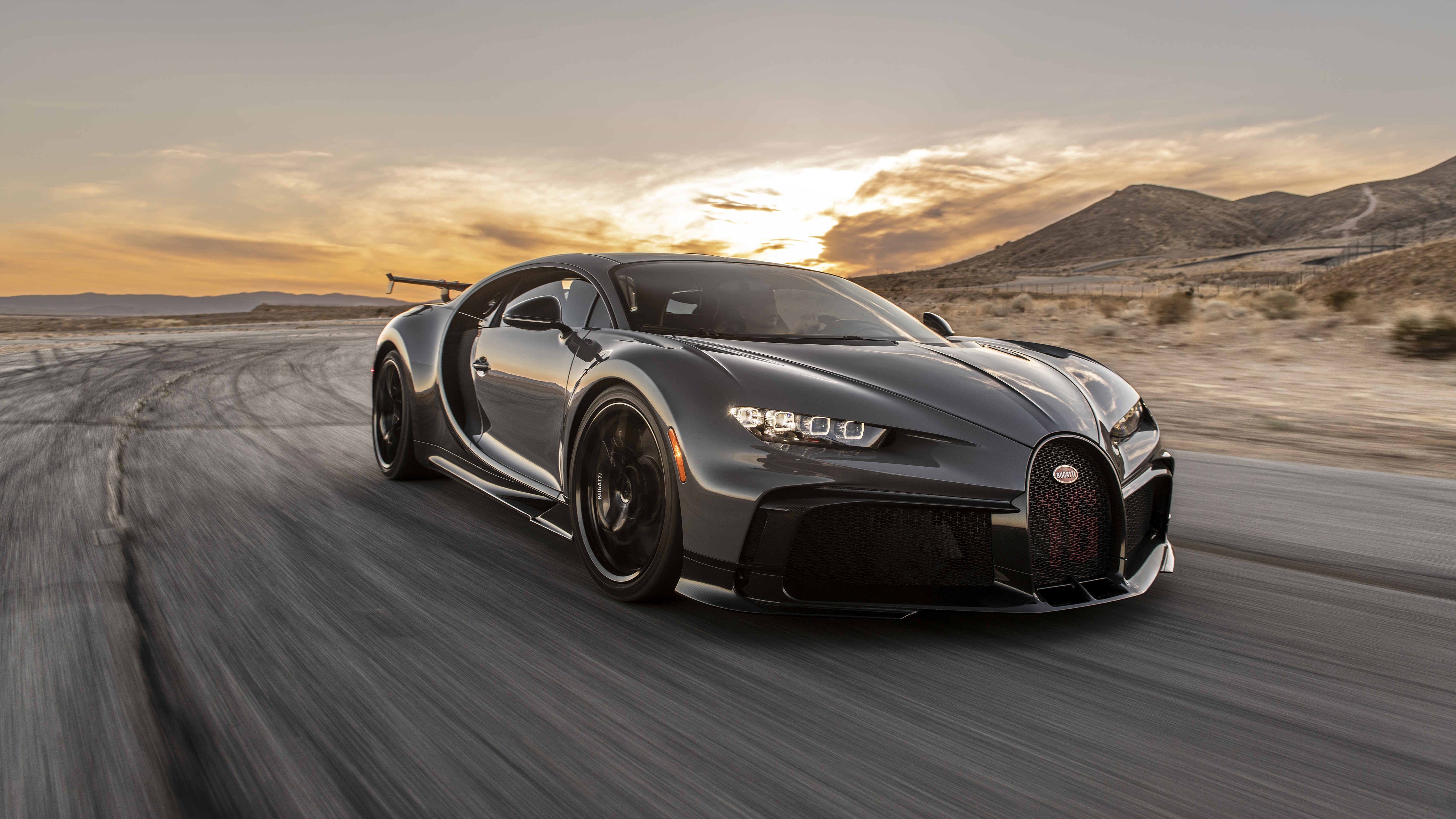 Bugatti Chiron Pur Sport deserto, 5120x2880 UHD, Monitor 4K