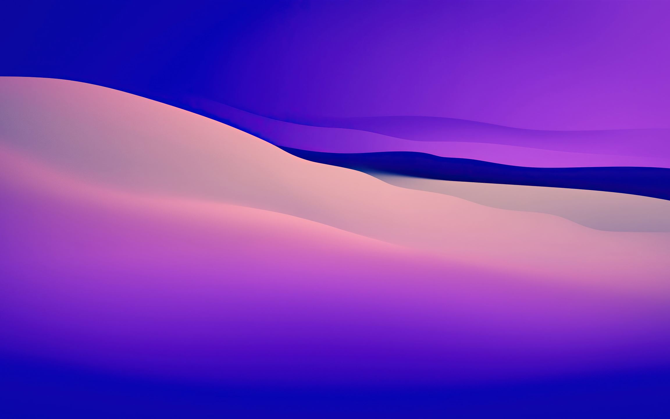 Dune astratte viola e rosa, 2304x1440 alta risoluzione, Laptop