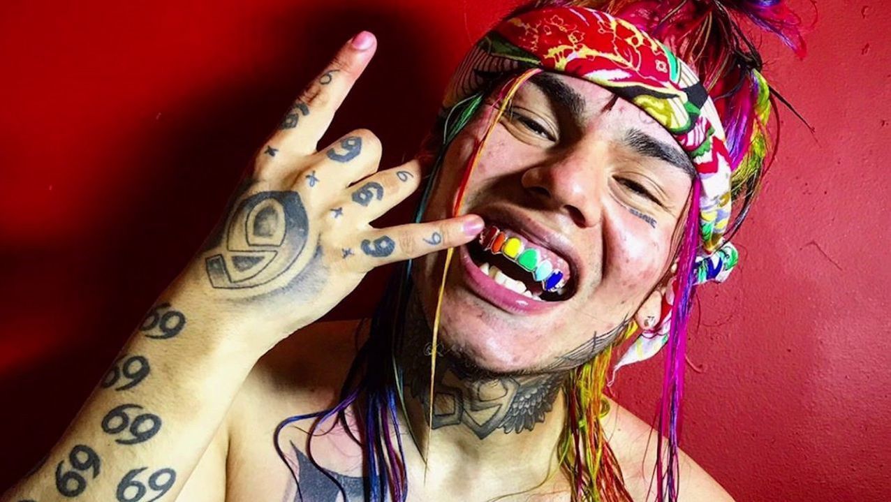 6ix9ine cartoon poster concerto, 675x1200 Full HD Verticale, Smartphone