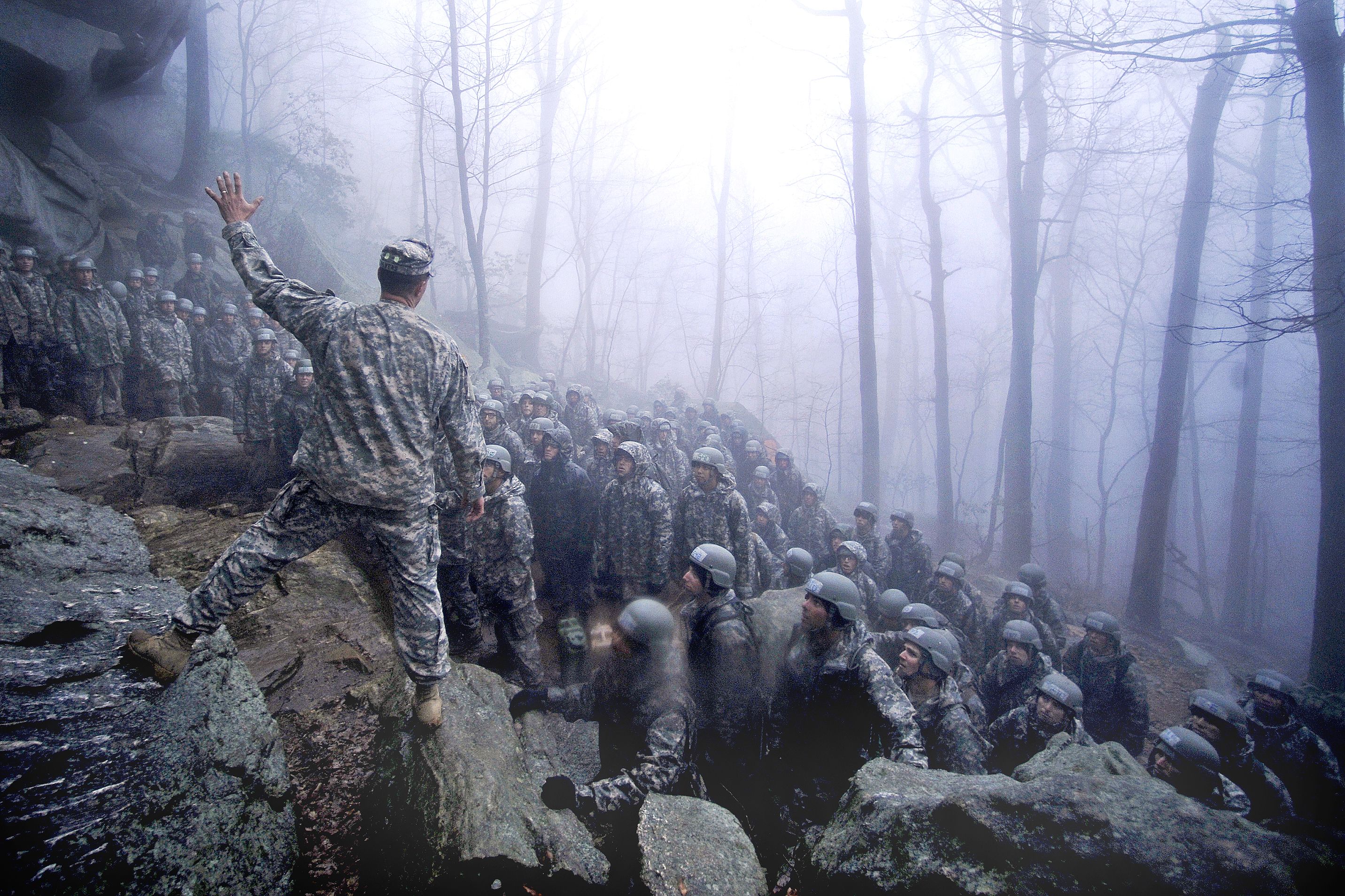 Soldati Army Rangers nella nebbia, 2864x1909 2K+, PC