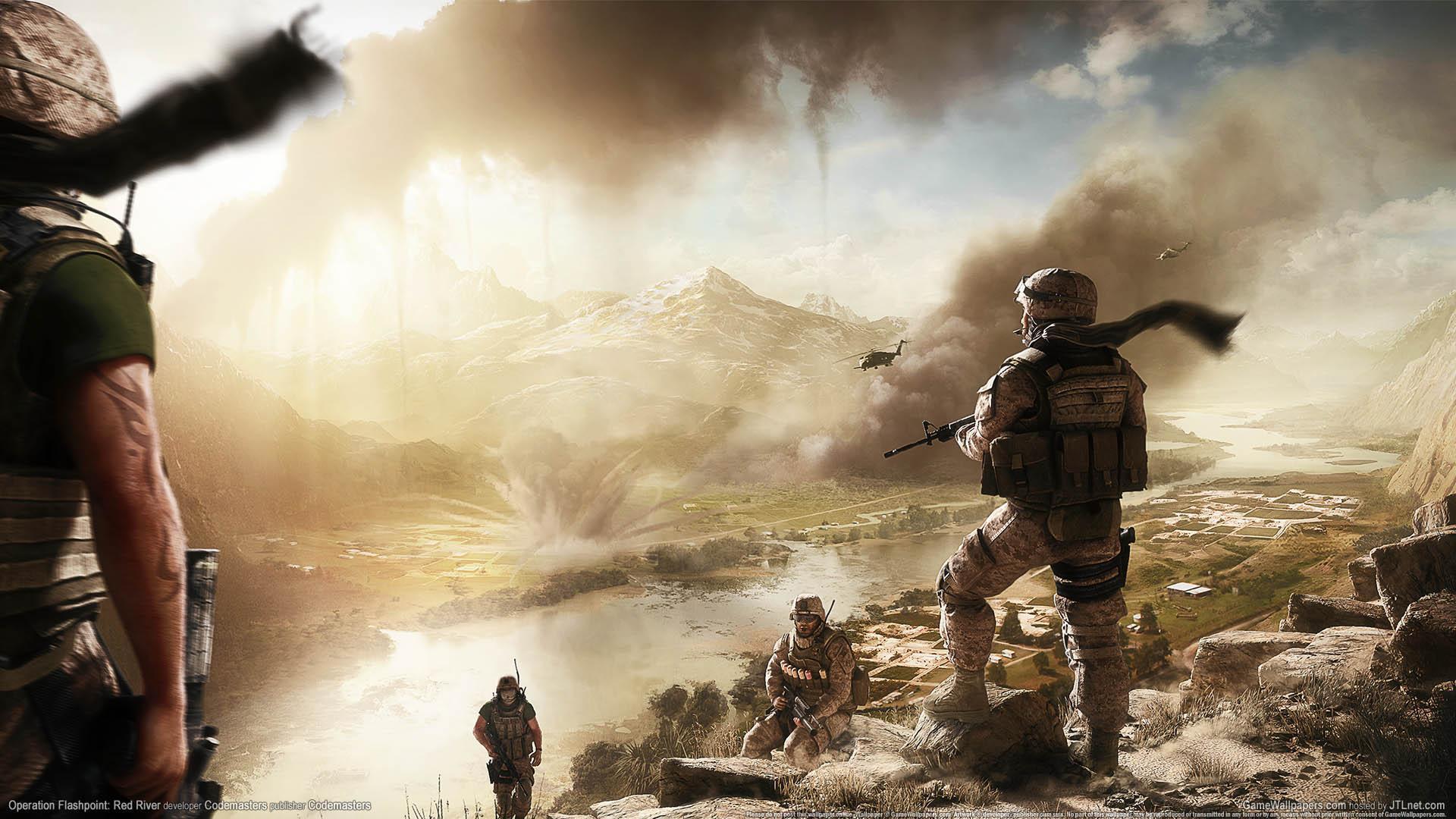 Soldati Army Rangers in valle, 1920x1080 Full HD, PC Desktop
