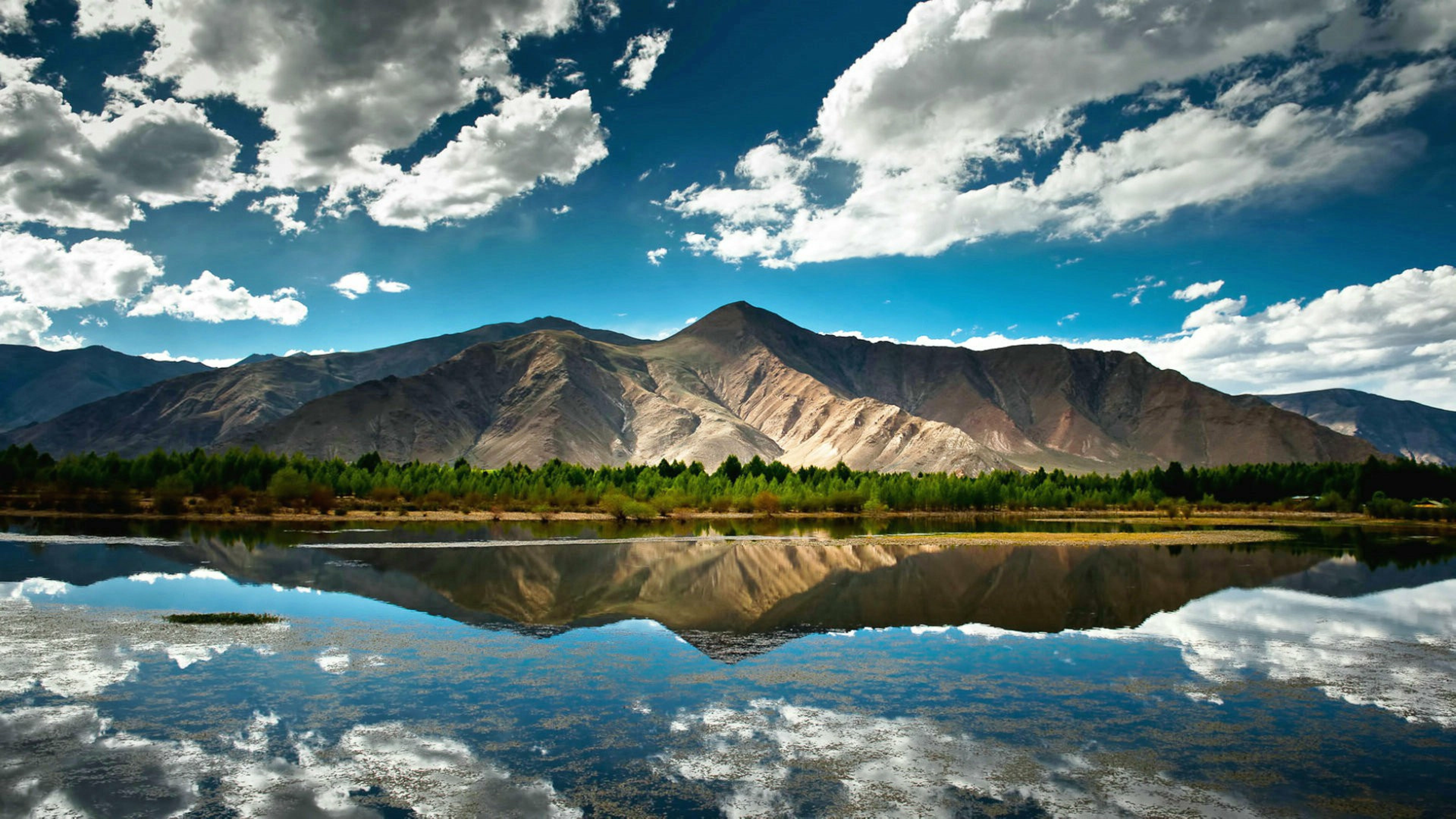 Montagne riflesse in lago, 7680x4320 4K Ultra HD, Desktop