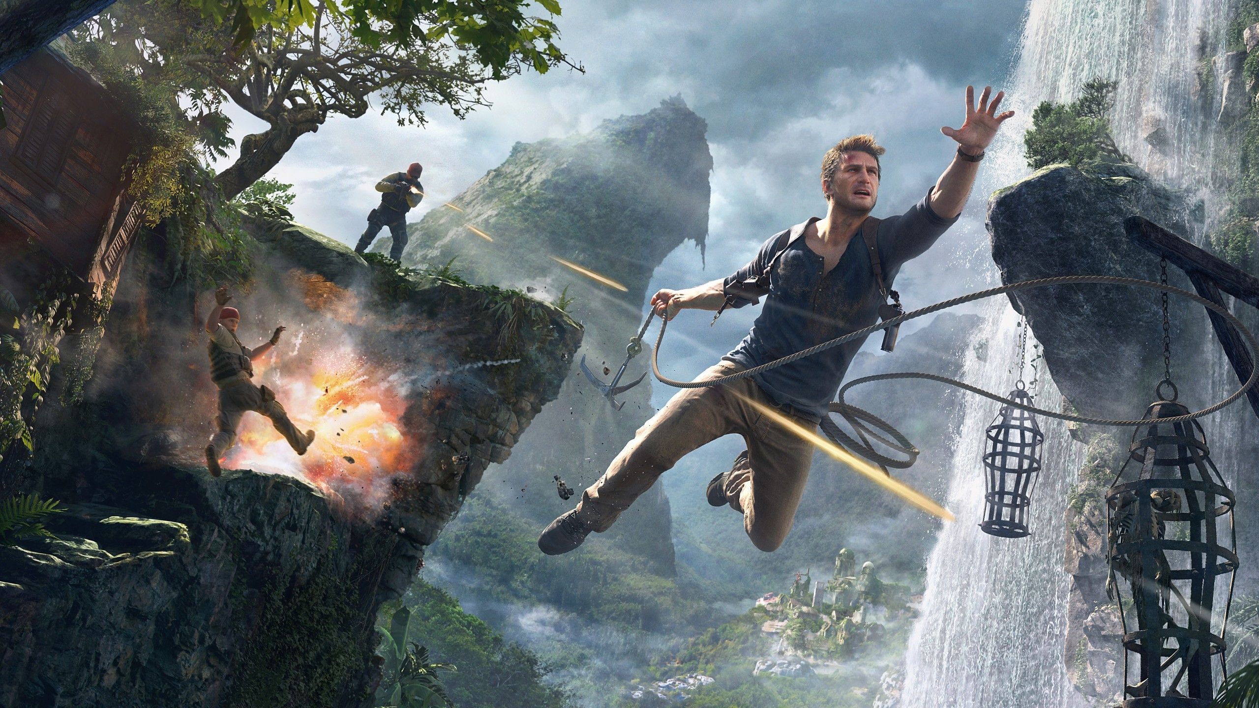 Uncharted 4 videogioco azione, 2560x1440 QHD, PC