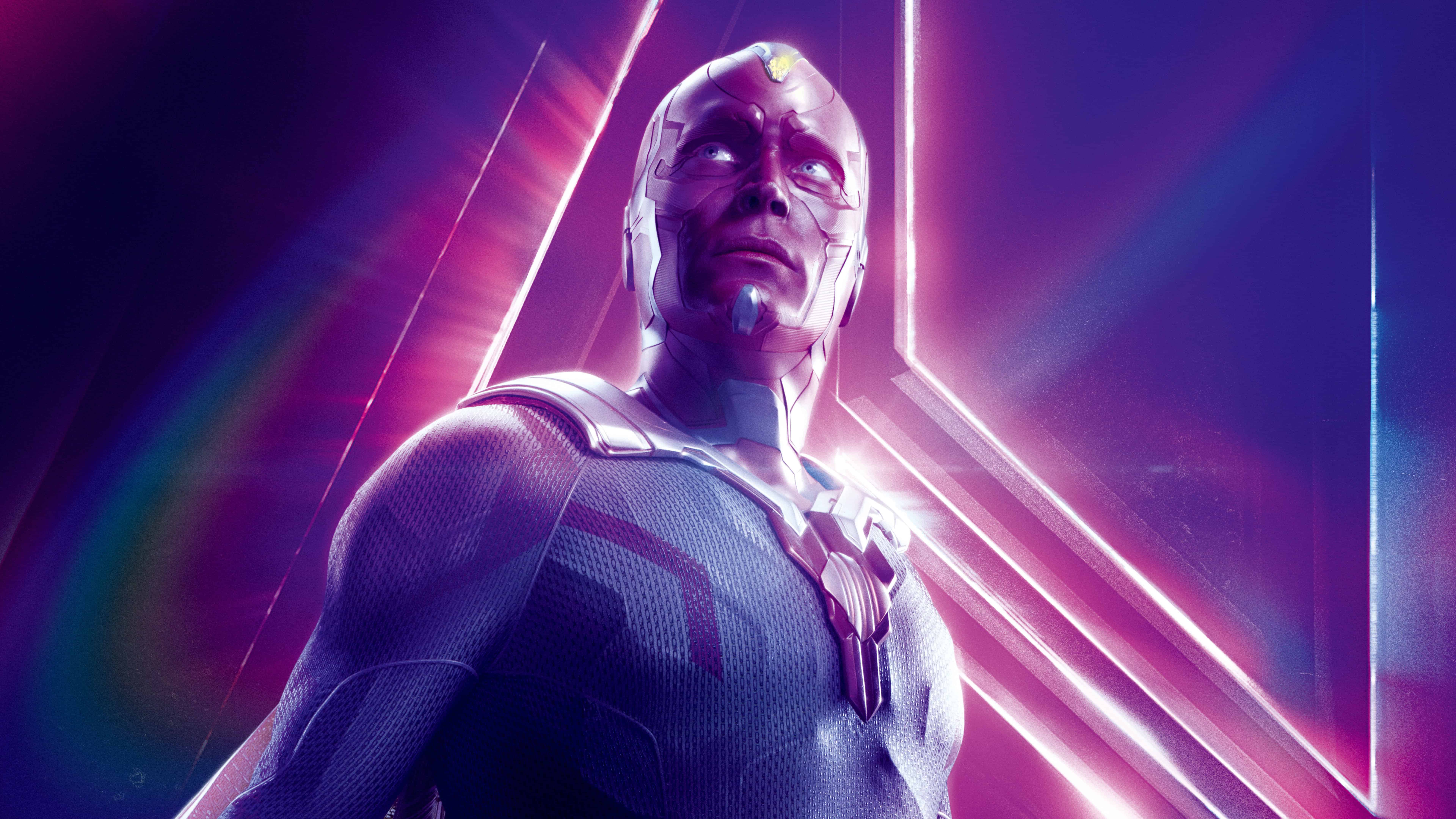Vision Avengers Infinity War, Marvel, 7680x4320 4K, Desktop 4K