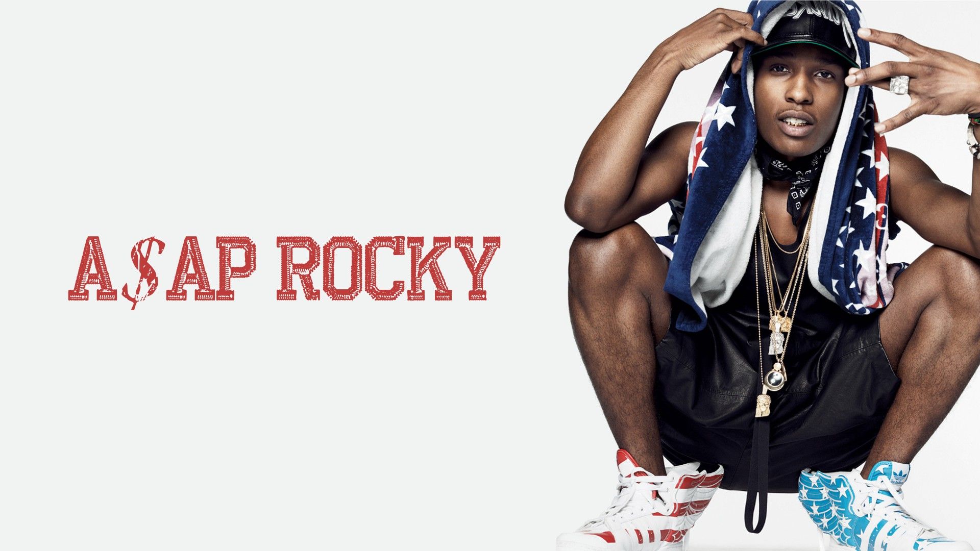 ASAP Rocky bandana americana, 1920x1080 Full HD 1080p, Desktop