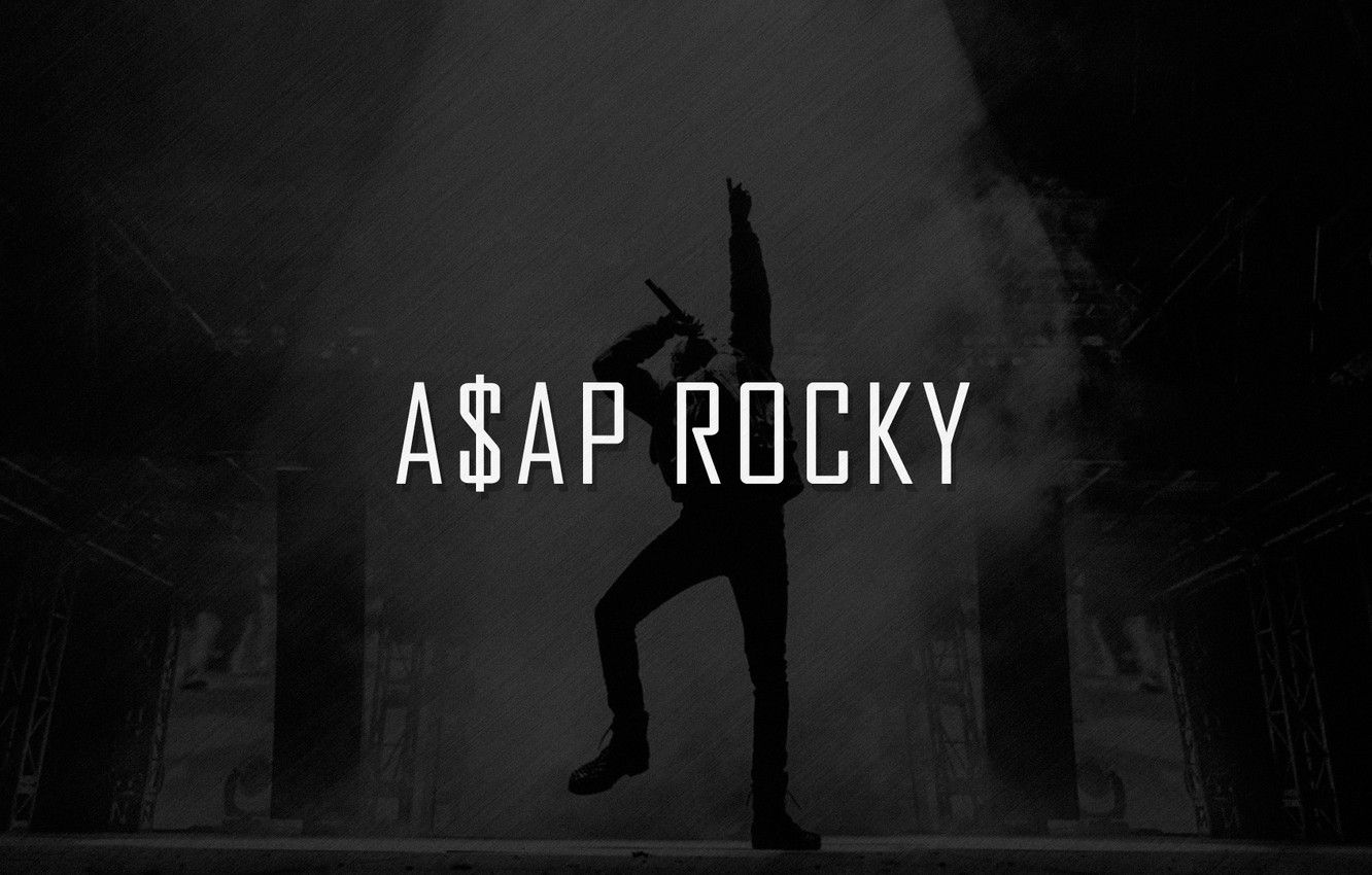ASAP Rocky luci blu neon, 1680x1050 HD Ready, Monitor Gaming