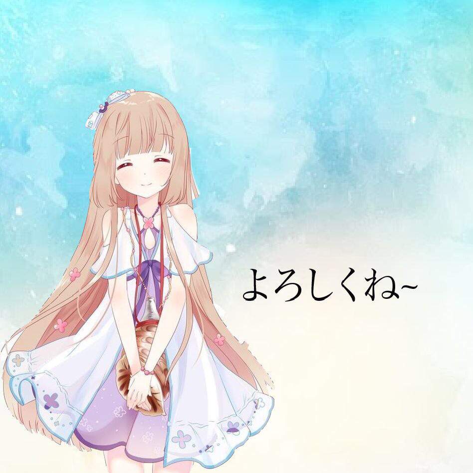 Ragazza anime capelli castani abito bianco, 948x948 HD, PC
