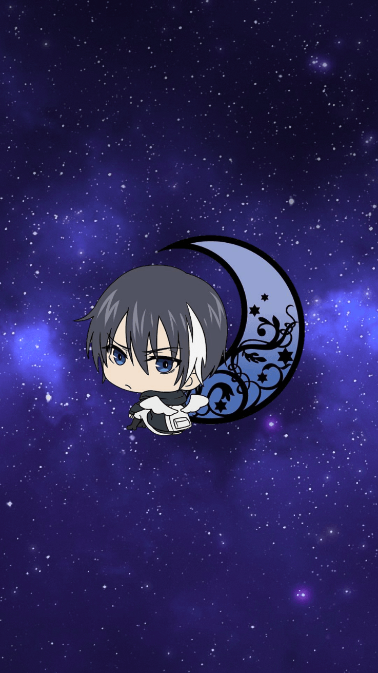 Servamp personaggio luna blu, 737x1311 Verticale, Mobile