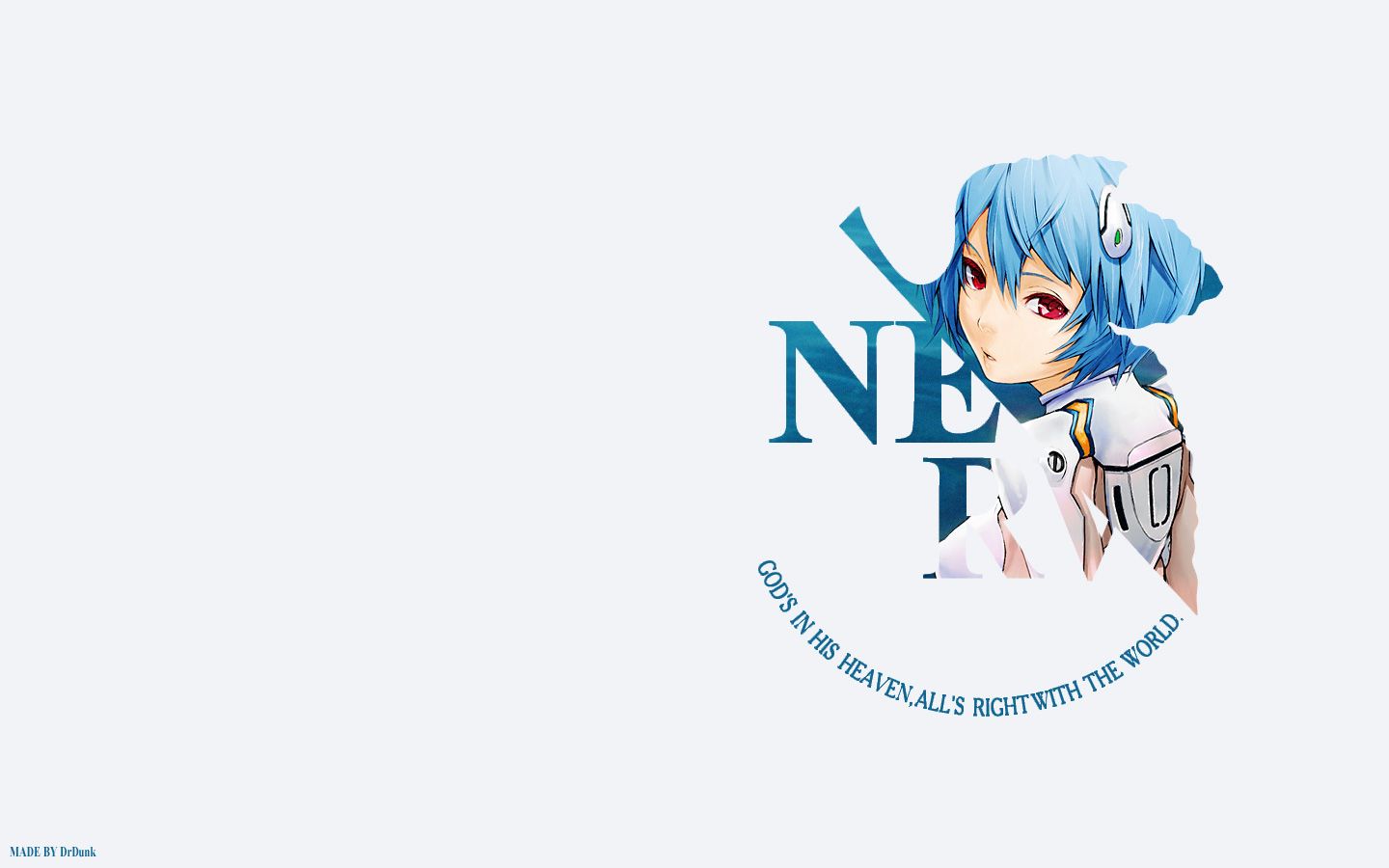 Rei Ayanami Evangelion NERV, 1440x900 HD, MacBook Air