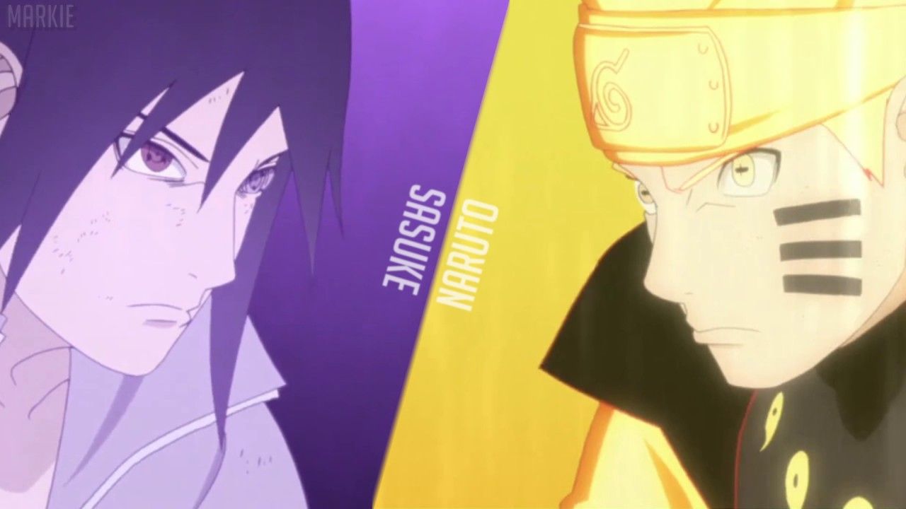 Naruto vs Sasuke, 1280x720 720p, Laptop