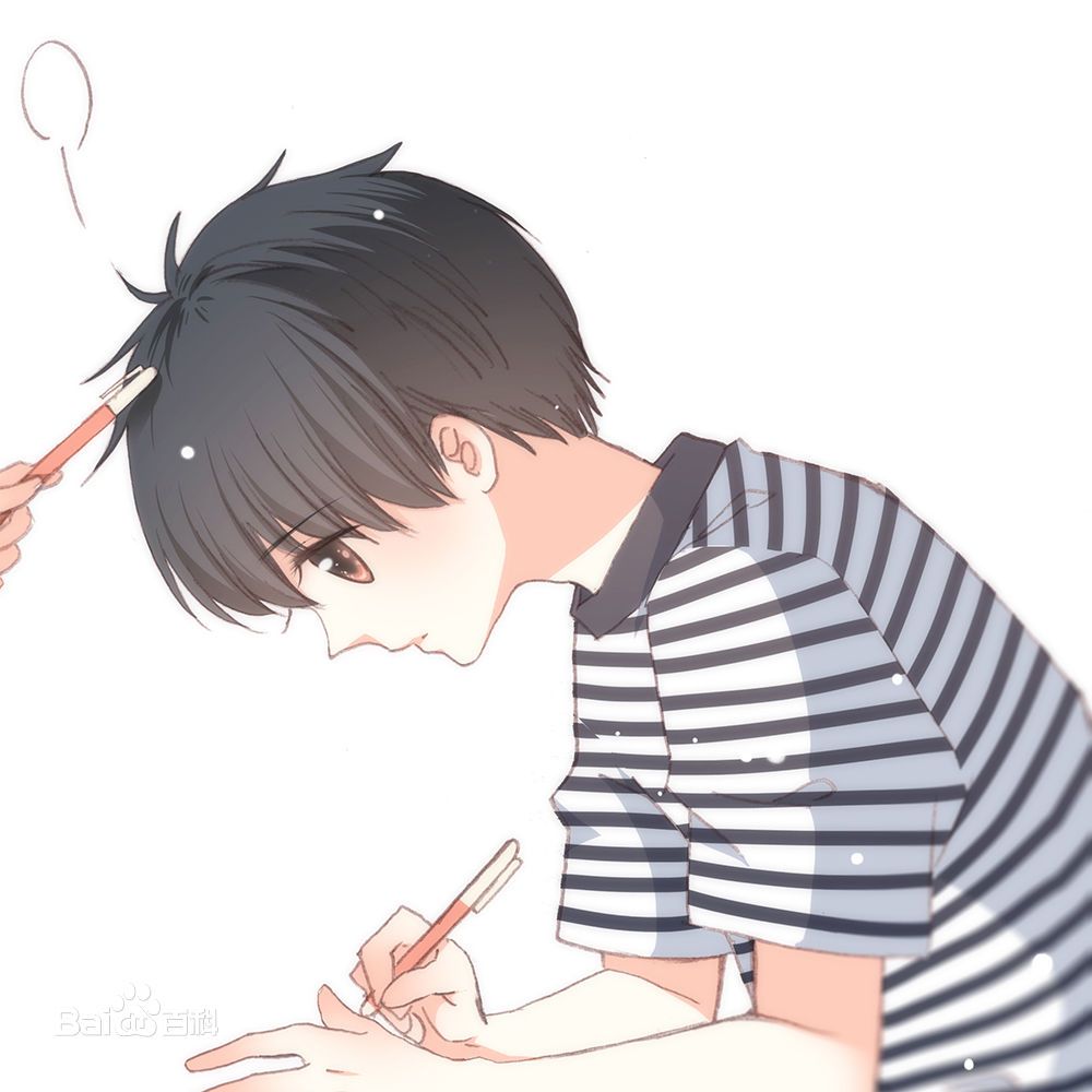 Ragazzo anime che disegna, 1000x1000 HD, PC