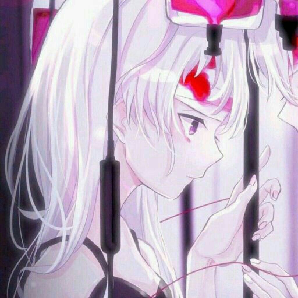 Ragazza anime capelli bianchi, 1024x1023 HD, Laptop