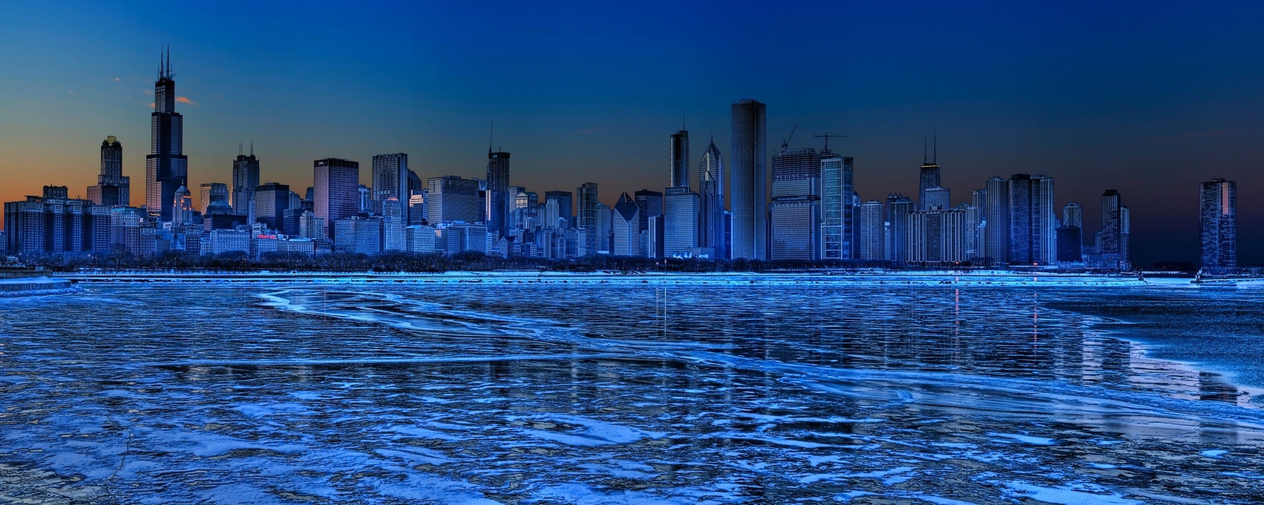 Foto aerea storica città bianco e nero, 3840x1080 Ultrawide, Dual Monitor