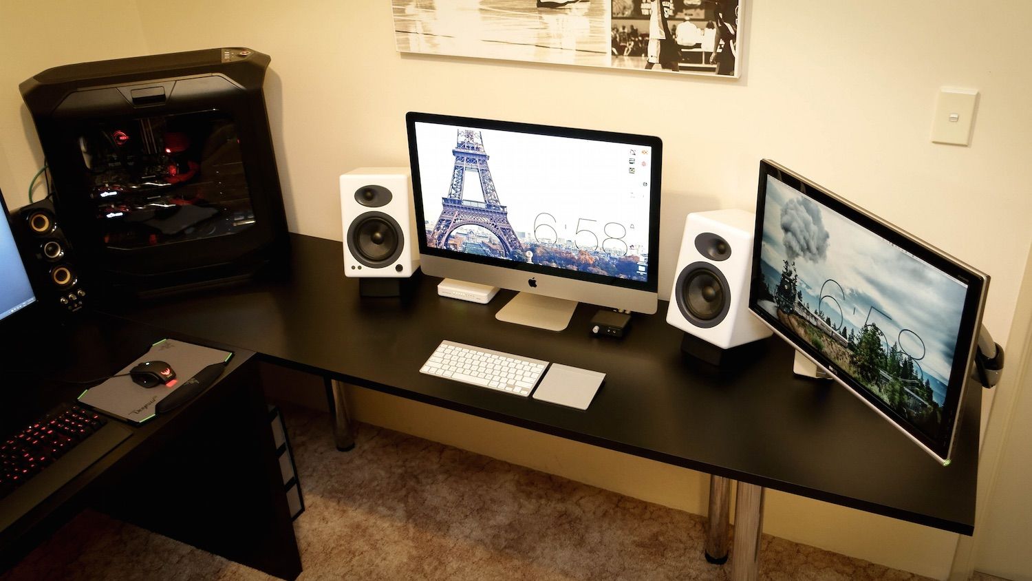 Postazioni ufficio doppio monitor, 1920x1280 Full HD+, Desktop
