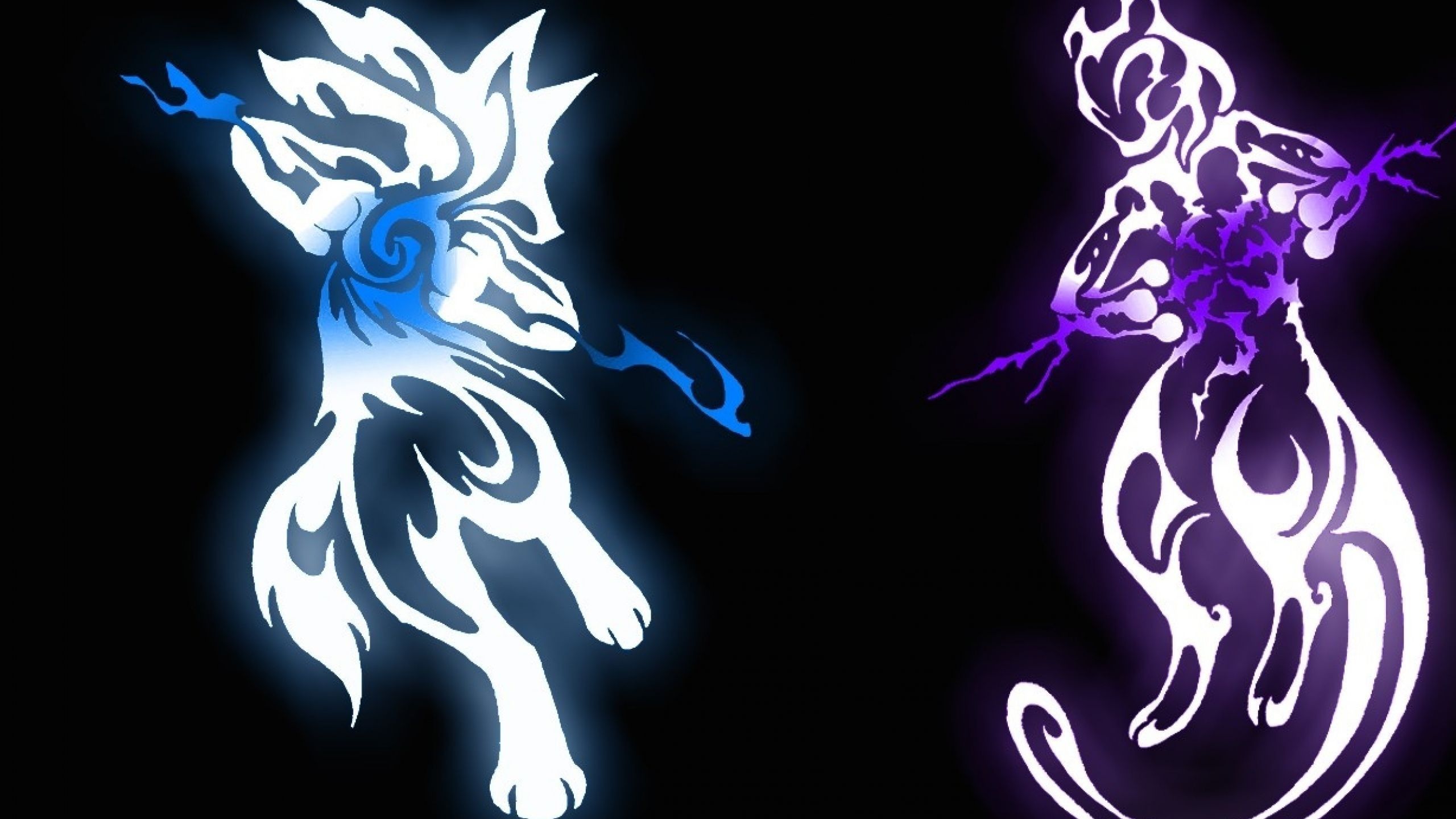Absol Pokémon minimalista grigio, 1920x1080 Full HD 1080p, Laptop