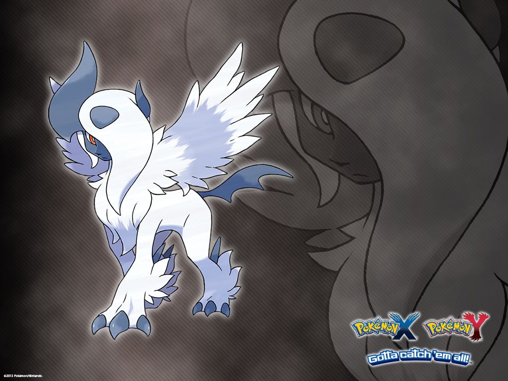 Absol Pokémon sfondo nero, 1366x768 720p, Laptop