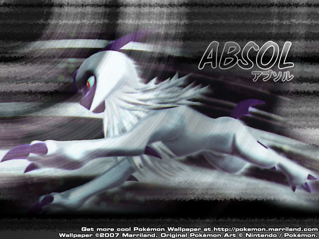 Absol Pokemon minimalista, 1920x1200 WUXGA, Desktop