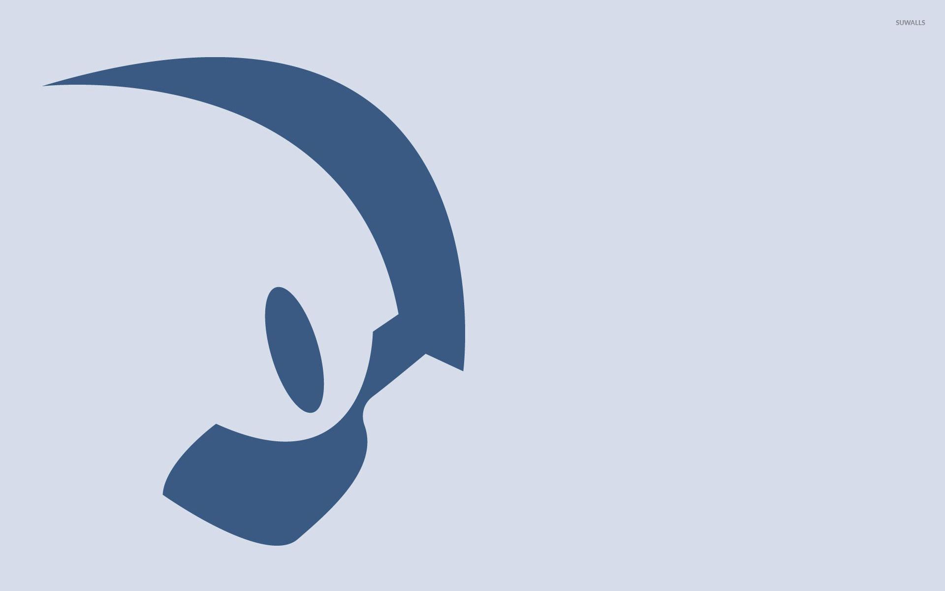 Absol Pokemon minimalista, 1000x1754 Full HD Verticale, iPhone