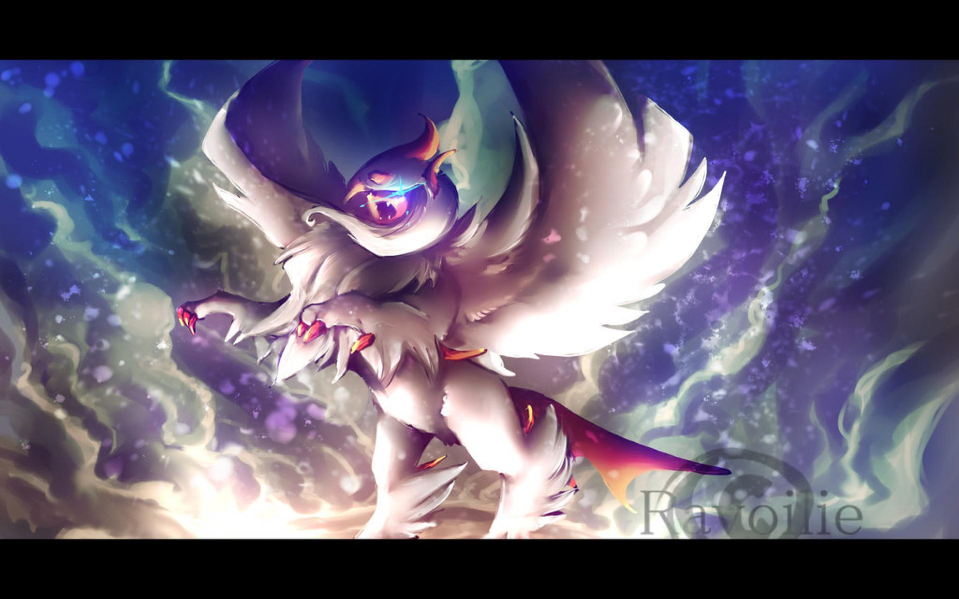 Umbreon Pokémon fantasy scuro, 2560x1600 WQXGA, Laptop