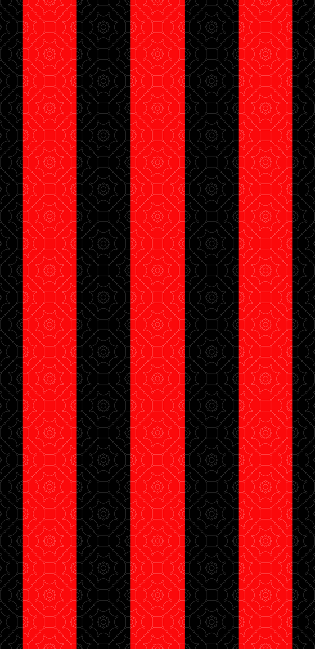 Strisce rosse e nere AC Milan, 640x1316 Verticale, Telefono