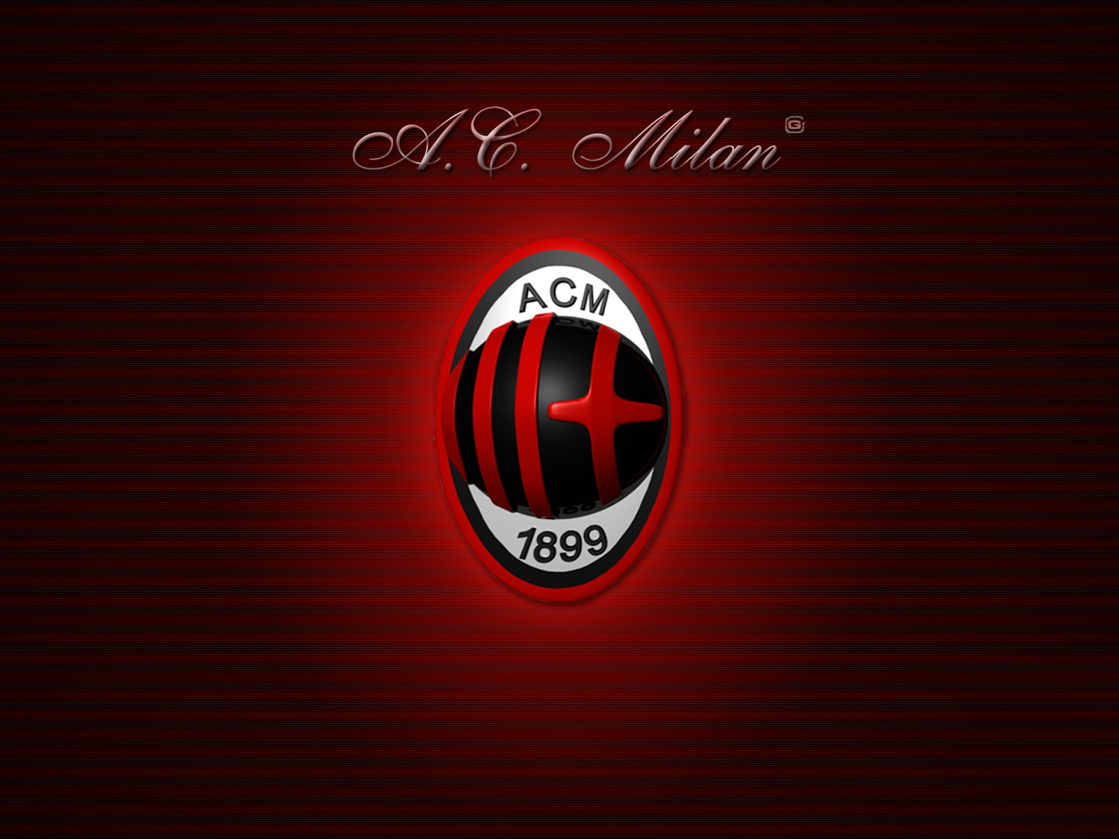 Logo AC Milan rosso nero, 1600x1200 900p, MacBook Air