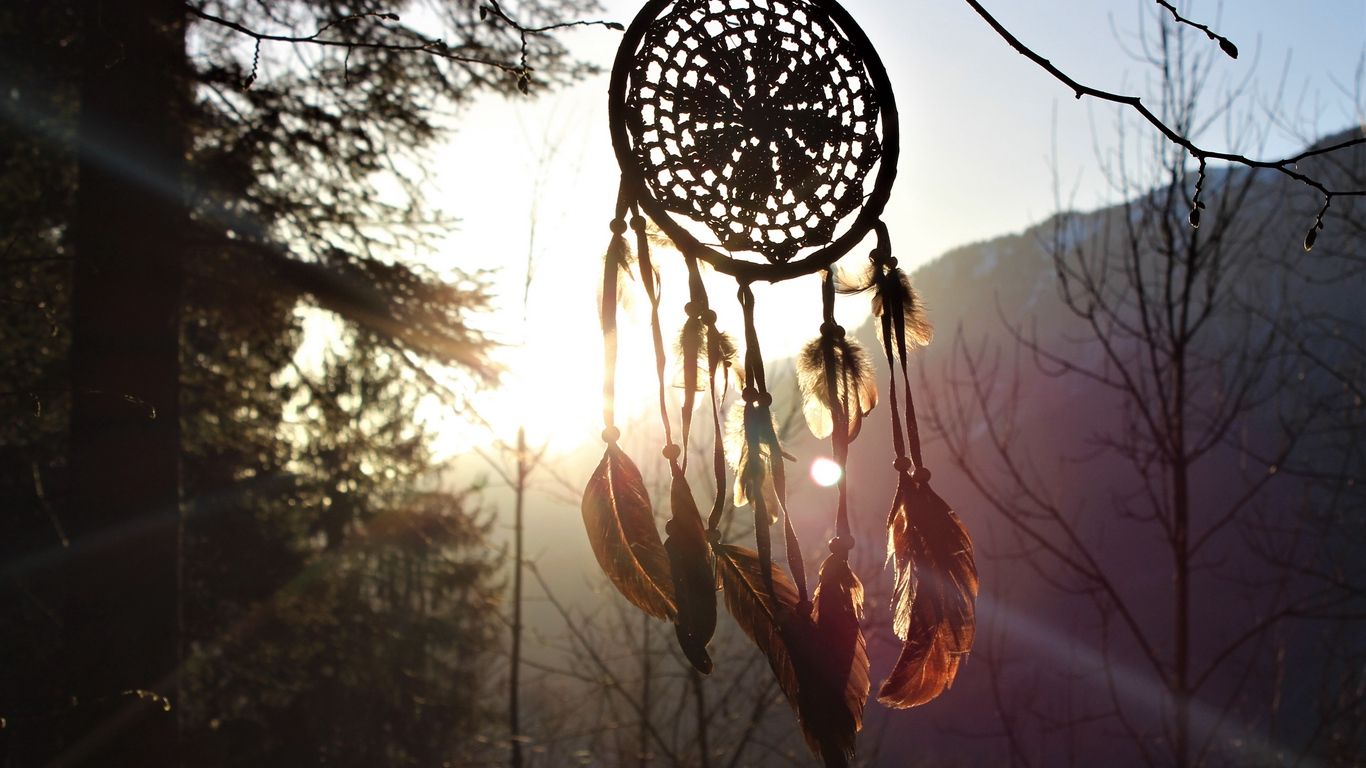 Acchiappasogni al tramonto, 1366x768 720p, Notebook