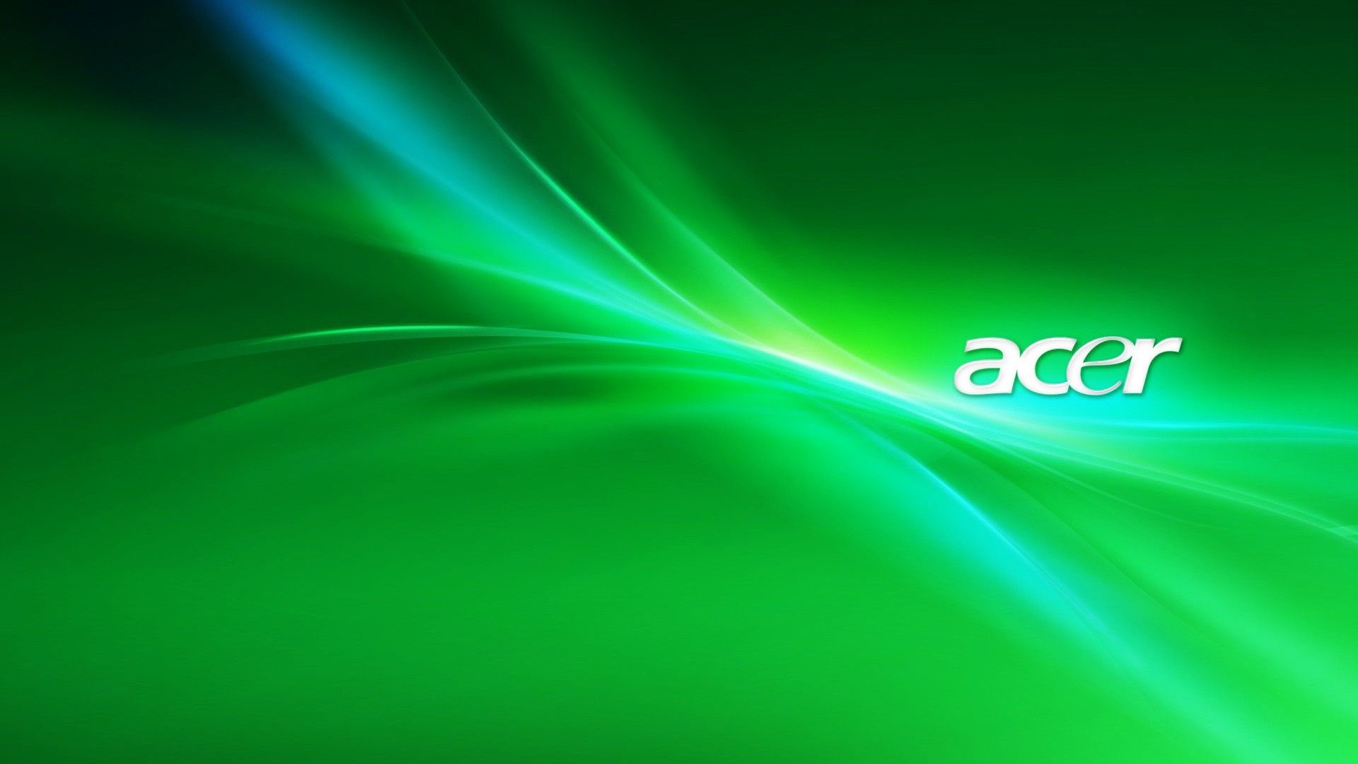 Logo Acer sfondo verde astratto, 1920x1080 Full HD, Desktop