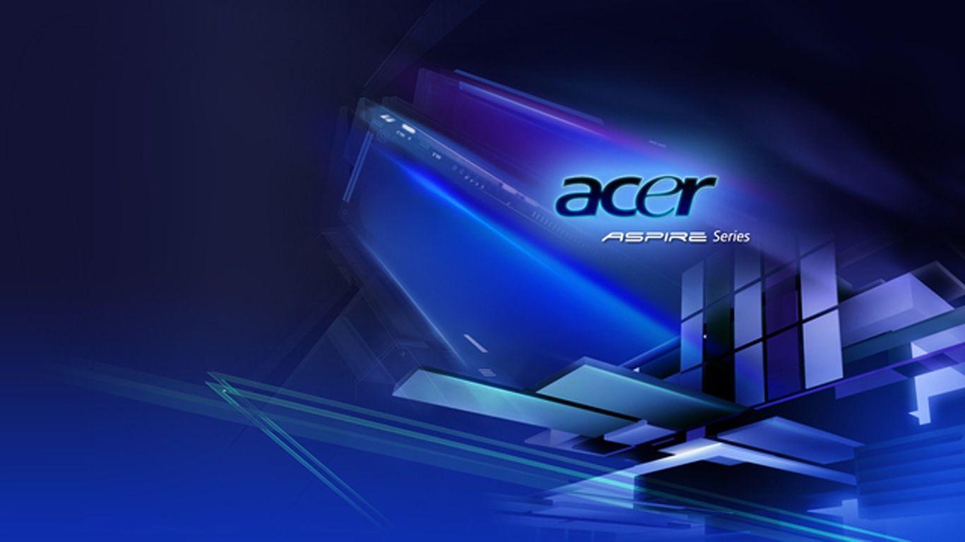 Logo Acer Aspire blu, 1366x768 720p, PC