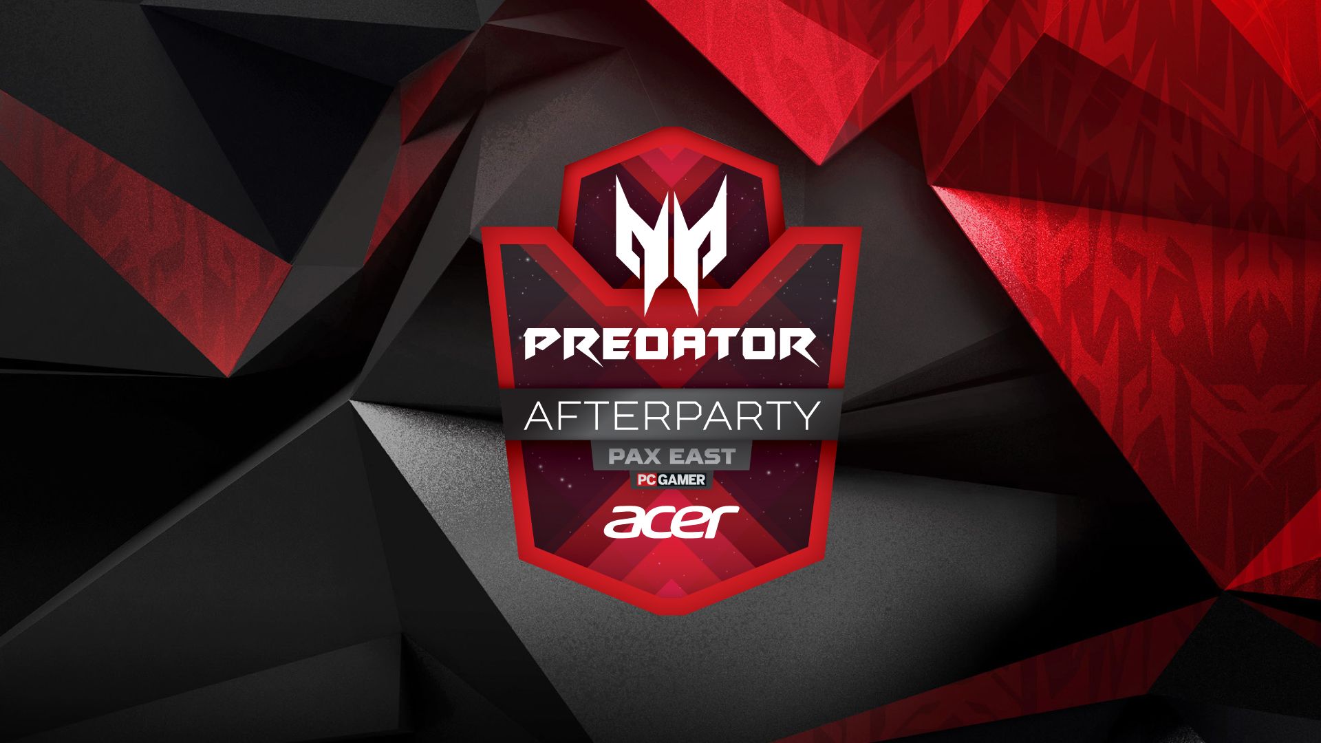 Logo Acer Predator afterparty, 1920x1080 Full HD, PC Desktop