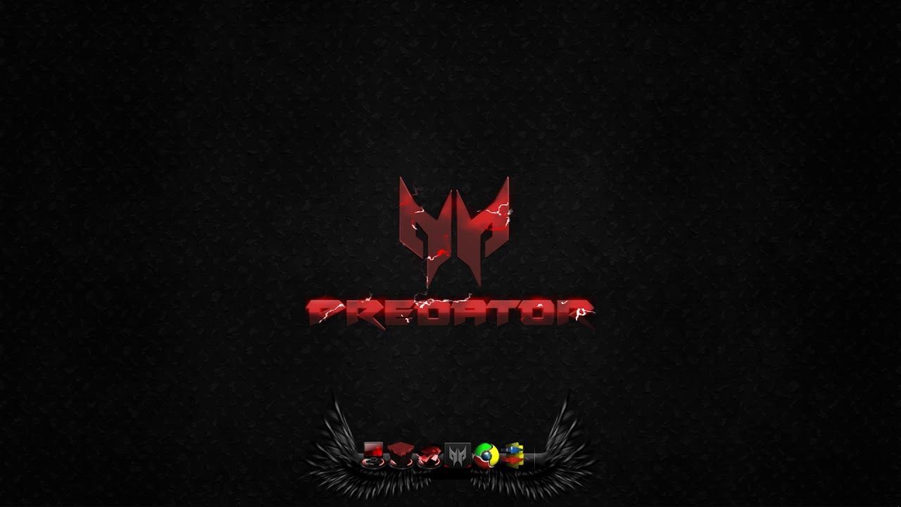 Logo Acer Predator rosso, 2560x1440 1440p, Desktop