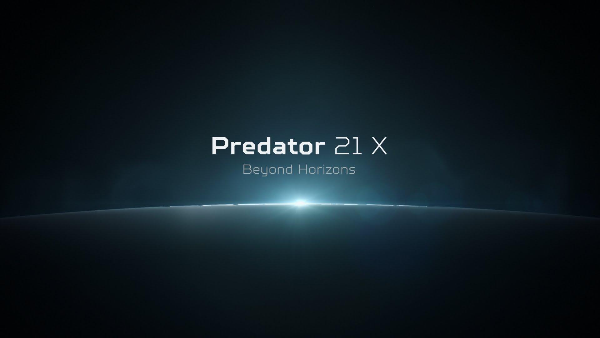 Logo Predator 21 X blu, 1920x1080 1080p, PC