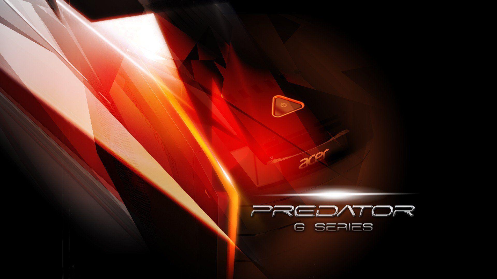 Logo Acer Predator rosso astratto, 1920x1080 Full HD 1080p, PC